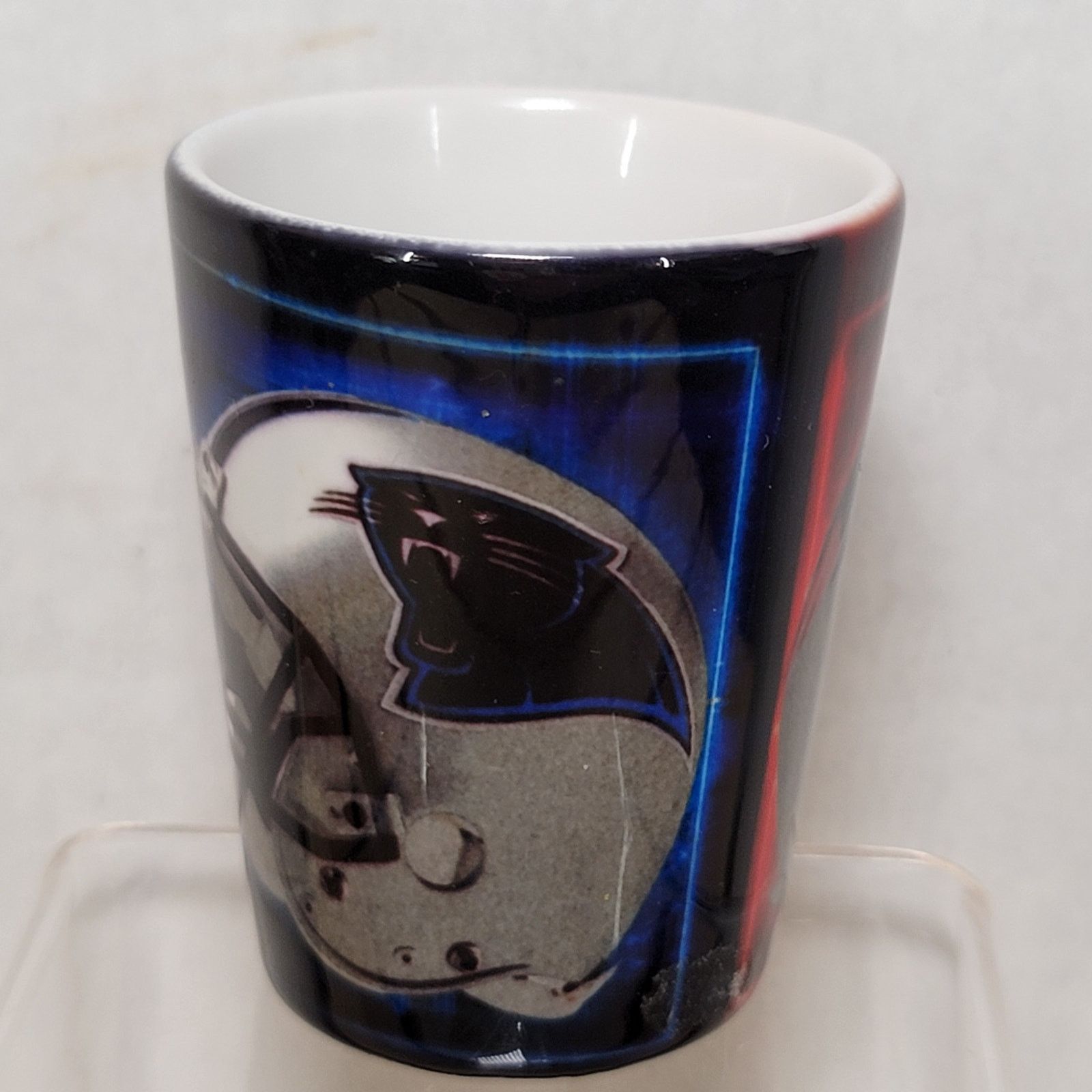 NFL VINTAGE Superbowl XXXVIII Shot Glass Feb. 1, 2004 Houston Tx Size ONE SIZE - 5 Thumbnail