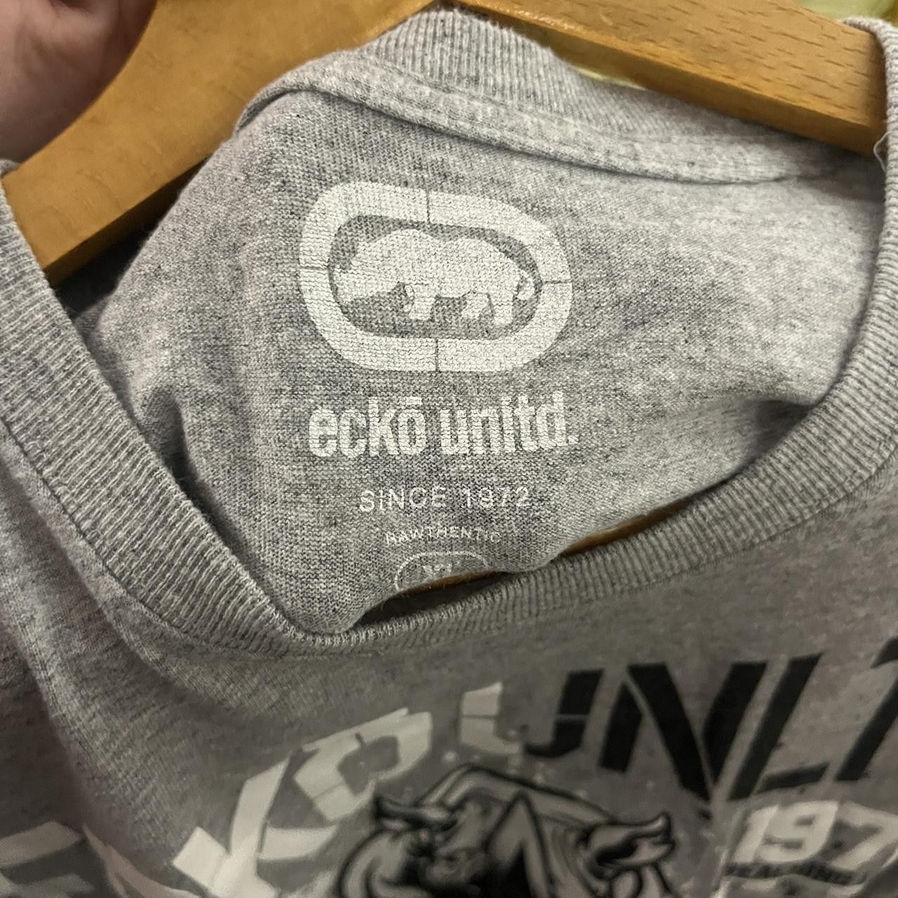 Ecko Unltd. VTG Y2K Ecko Unlimited Cyber Grunge Skater Rhino T Shirt XL Size US XL / EU 56 / 4 - 3 Thumbnail