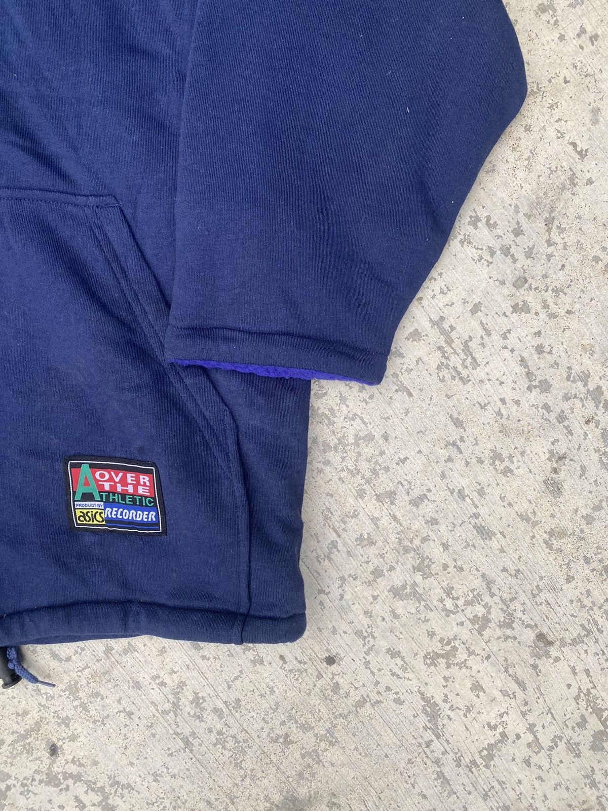 Asics Vintage Asics Recoder Woven Spellout Sherpa Jacket Size US M / EU 48-50 / 2 - 5 Thumbnail