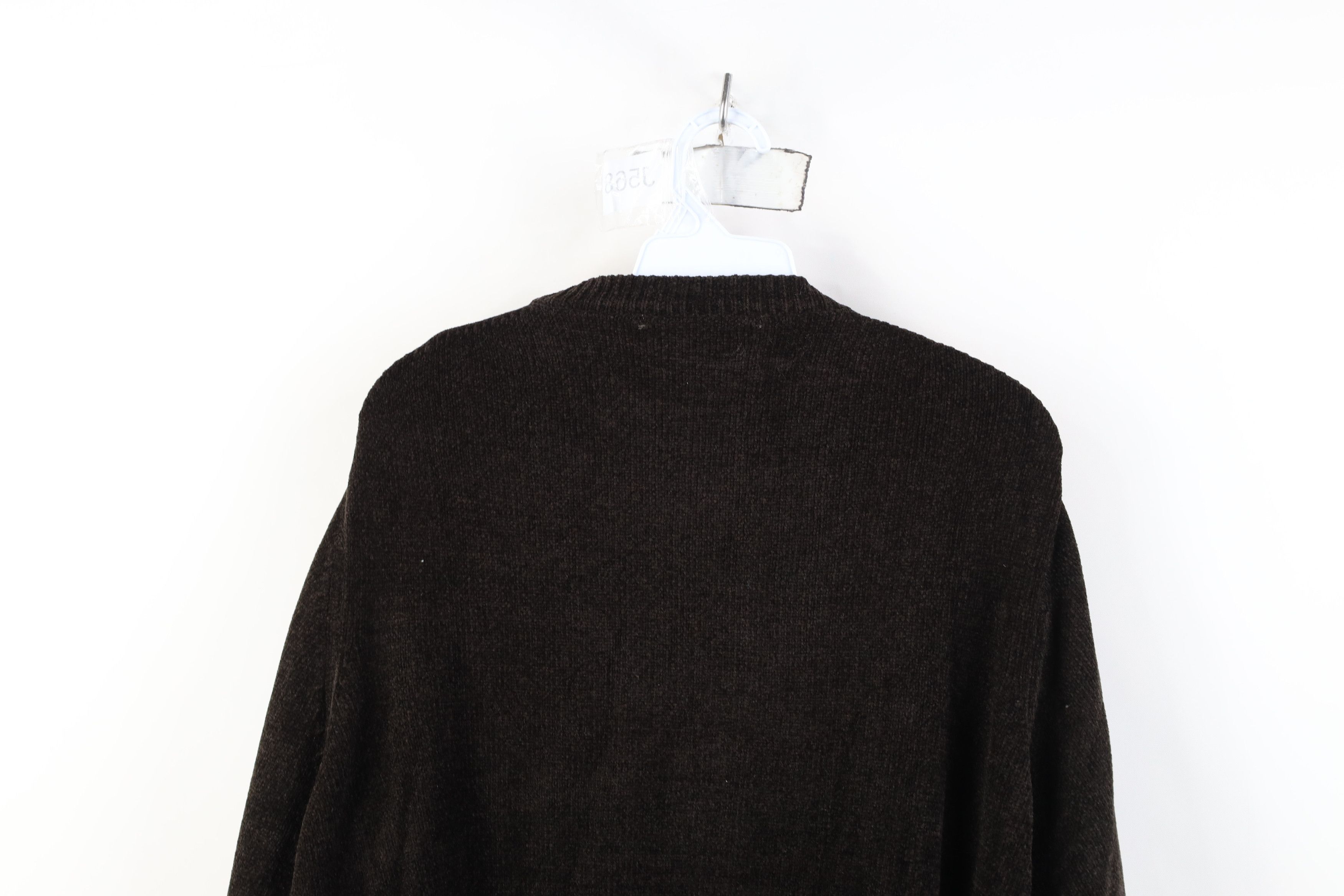 Vintage Vintage 90s Streetwear Fleece Crewneck Sweater Earth Tone Size US XL / EU 56 / 4 - 10 Thumbnail
