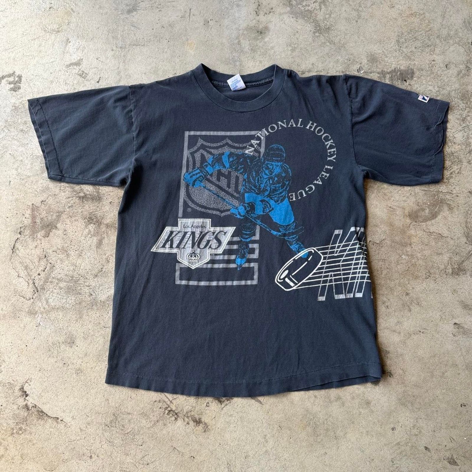 Logo 7 Vintage 1993 LA Kings Hockey Tee shirt Size US L / EU 52-54 / 3 - 1 Thumbnail