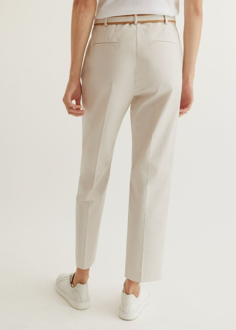 Loro Piana o1srvl11e0424 Trouser in White Size 28" / US 6 / IT 42 - 3 Thumbnail