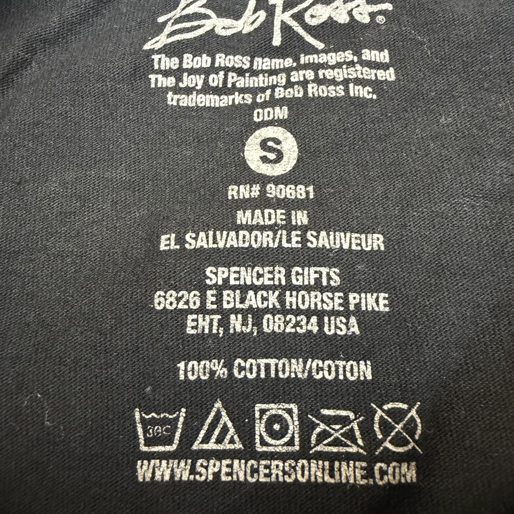 Vintage Bob Ross Shirt Mens Small Black Galaxy Space Painter Graphic T-Shirt Tee Size US S / EU 44-46 / 1 - 4 Thumbnail