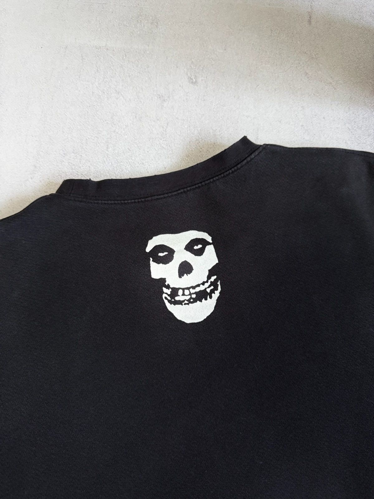 Misfits Vintage Misfits Sweatshirt Big Logo Black Distressed 90s Size US S / EU 44-46 / 1 - 11 Thumbnail