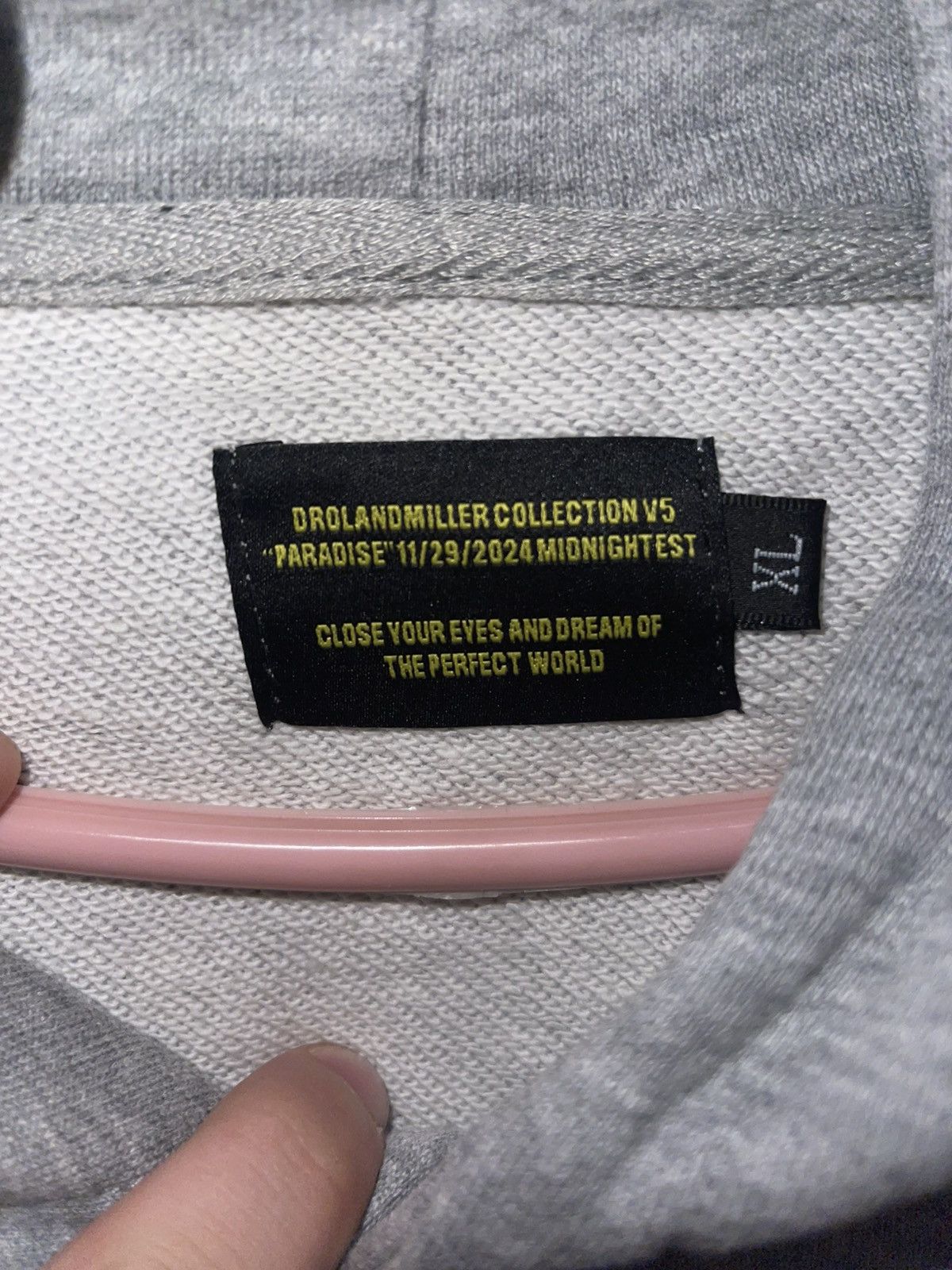 Designer × Japanese Brand Droland Miller V5 ‘MLA’ Gray Hoodie Size-extra large Size US XL / EU 56 / 4 - 5 Thumbnail