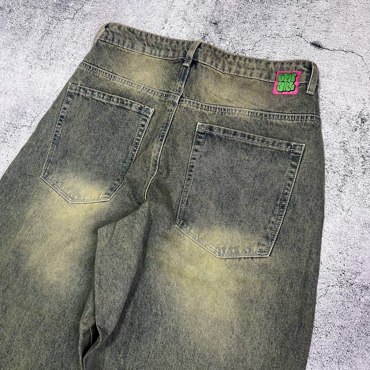 Empyre Empyre Baggy Wide Jeans Size 10 Excellent Condition Size 31" - 4 Thumbnail