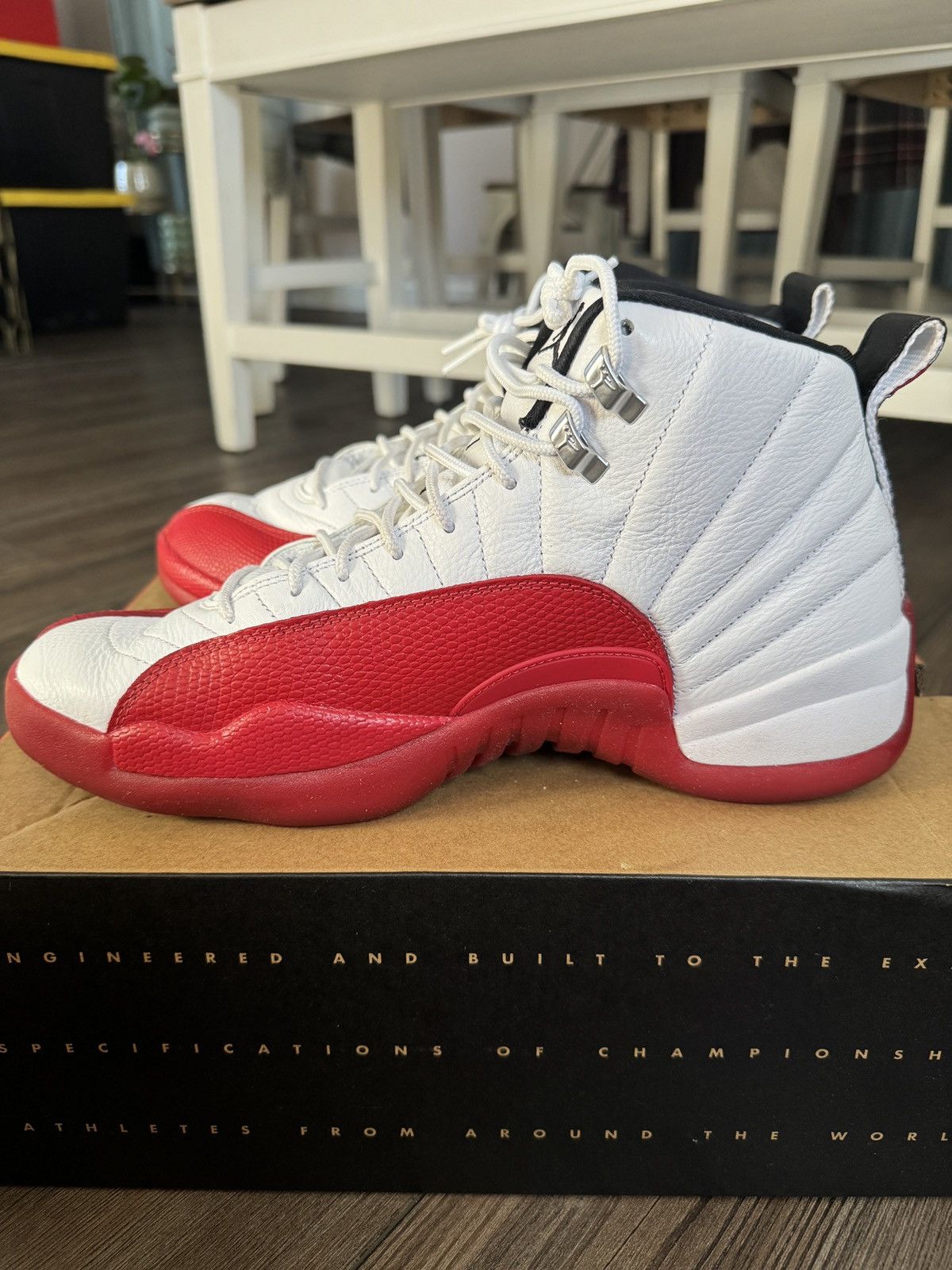 Jordan Brand Jordan 12 cherry 2023 Size US 12 / EU 45 - 6 Thumbnail
