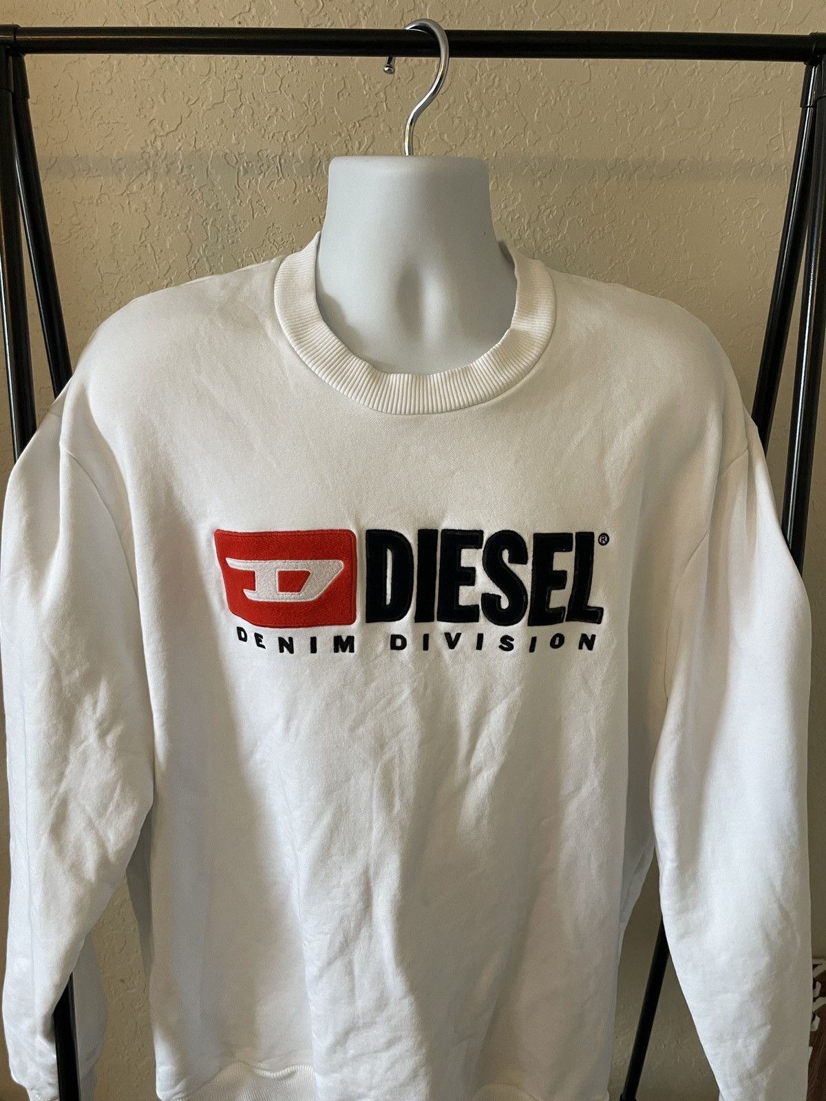 Diesel Diesel Denim Division Sweatshirt nwt 148.00 Size US XXL / EU 58 / 5 - 2 Thumbnail