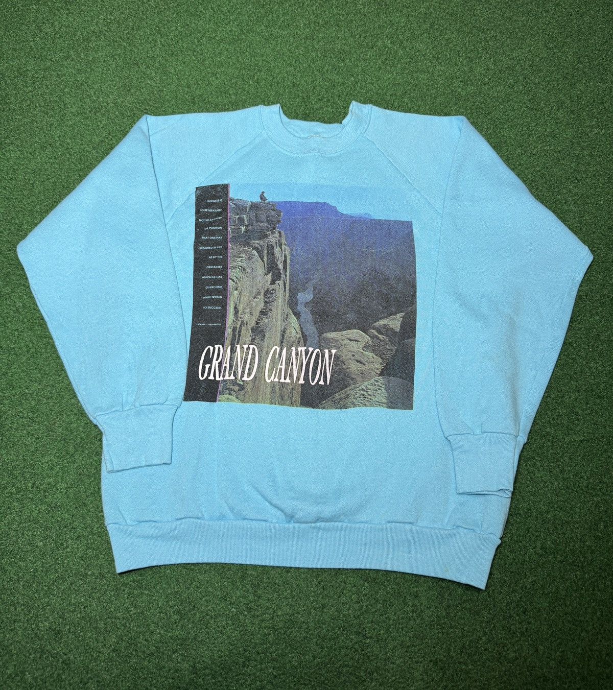 Vintage Grand Canyon Vintage Booker T Large Blue Sweatshirt Size US L / EU 52-54 / 3 - 1 Thumbnail