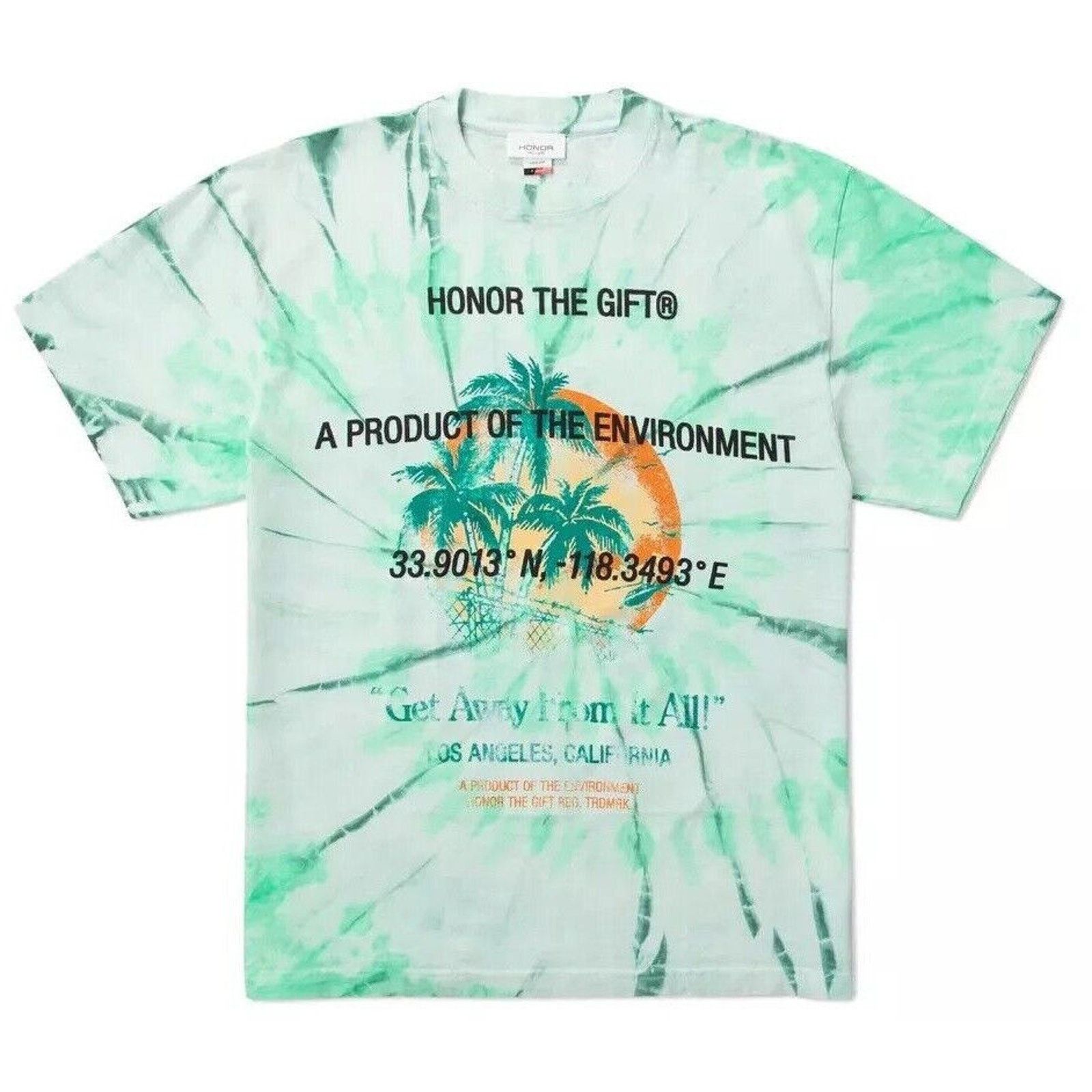 Honor the Gift Honor The Gift Heatwave Tie-Dye Relaxed Box Fit Tee T-Shirt Size US XL / EU 56 / 4 - 1 Thumbnail