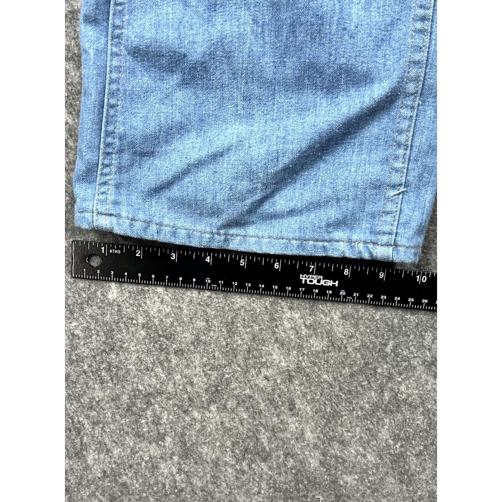 Levi's VINTAGE Levi’s Men's Jeans ORANGE TAB Regular Fit Flat Front Light Denim 38x30 Pants Blue Regular 90s Mens Size US 38 / EU 54 - 6 Thumbnail