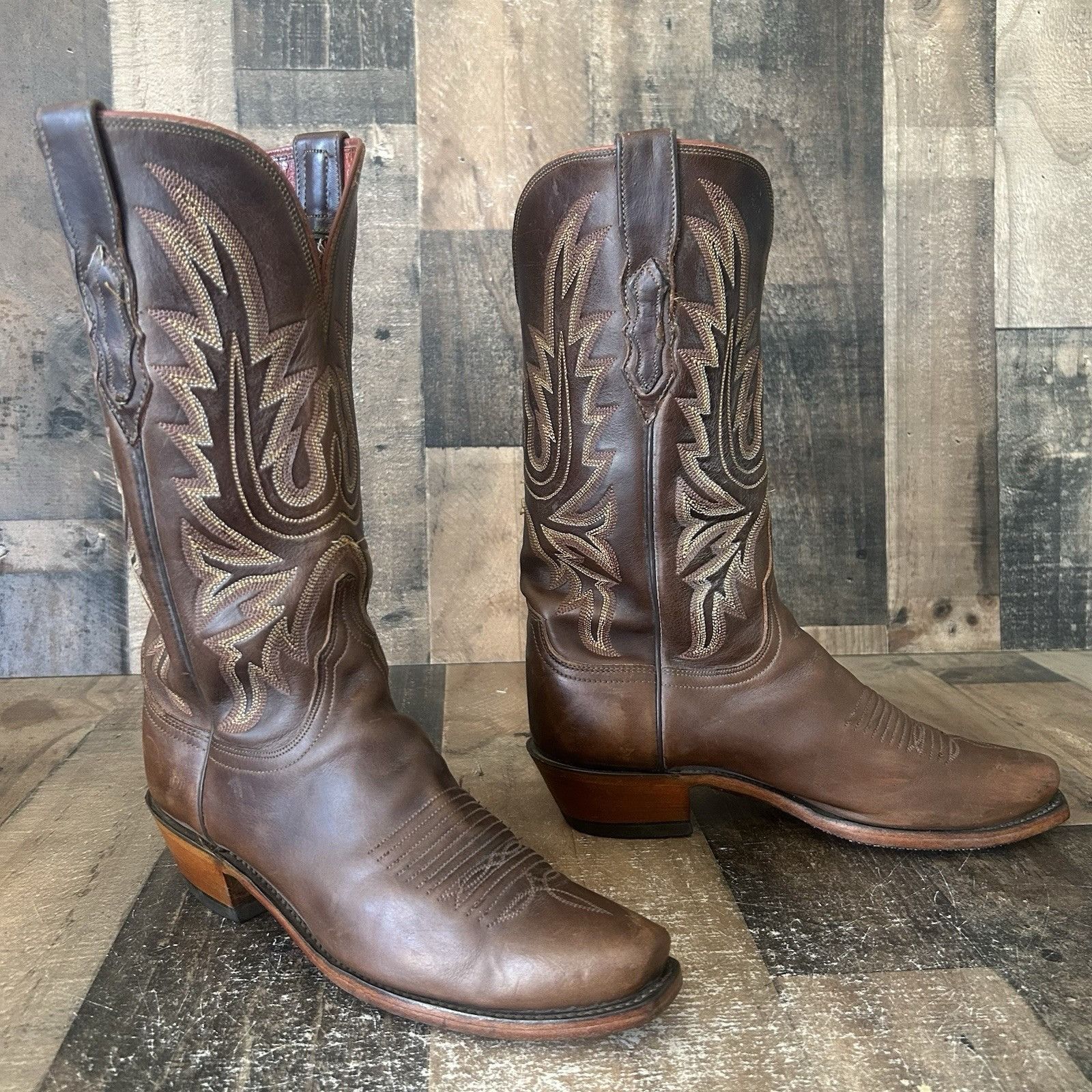 Lucchese Lucchese 1883 Mad Dog N82577 Cowboy Boots Womens 8 B Size US 8 / IT 38 - 12 Thumbnail