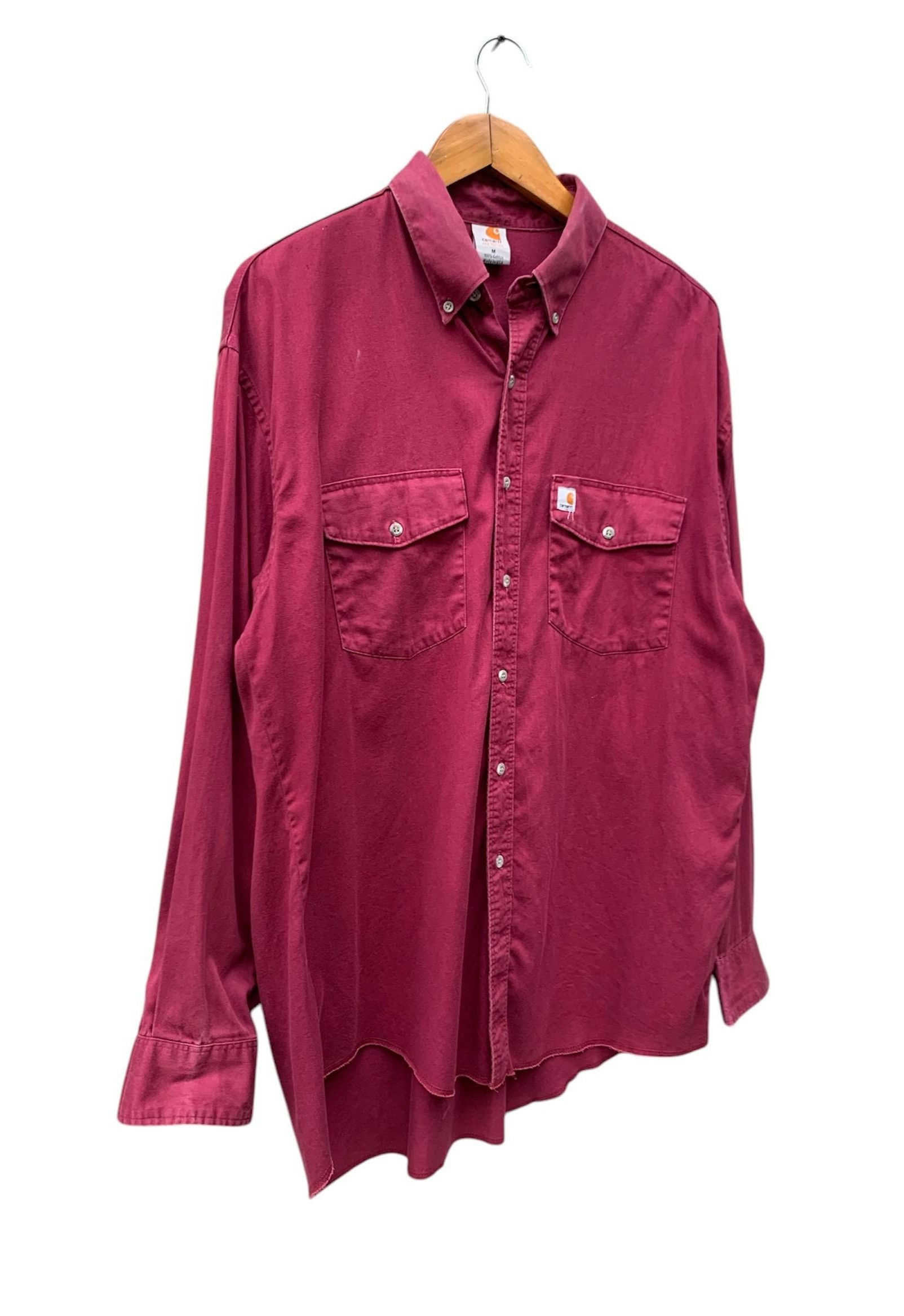 Carhartt Vintage Carhartt Made In Usa Woman Button Up Shirt Size M / US 6-8 / IT 42-44 - 3 Thumbnail