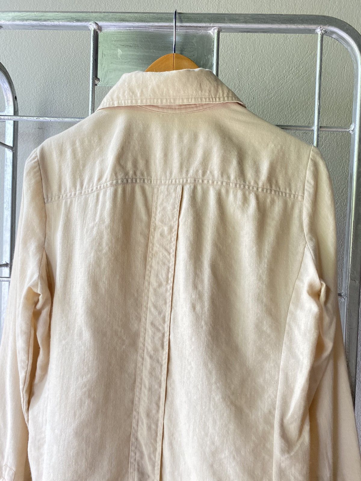 Dior Christian Dior vintage beige shirt Size L / US 10 / IT 46 - 12 Thumbnail