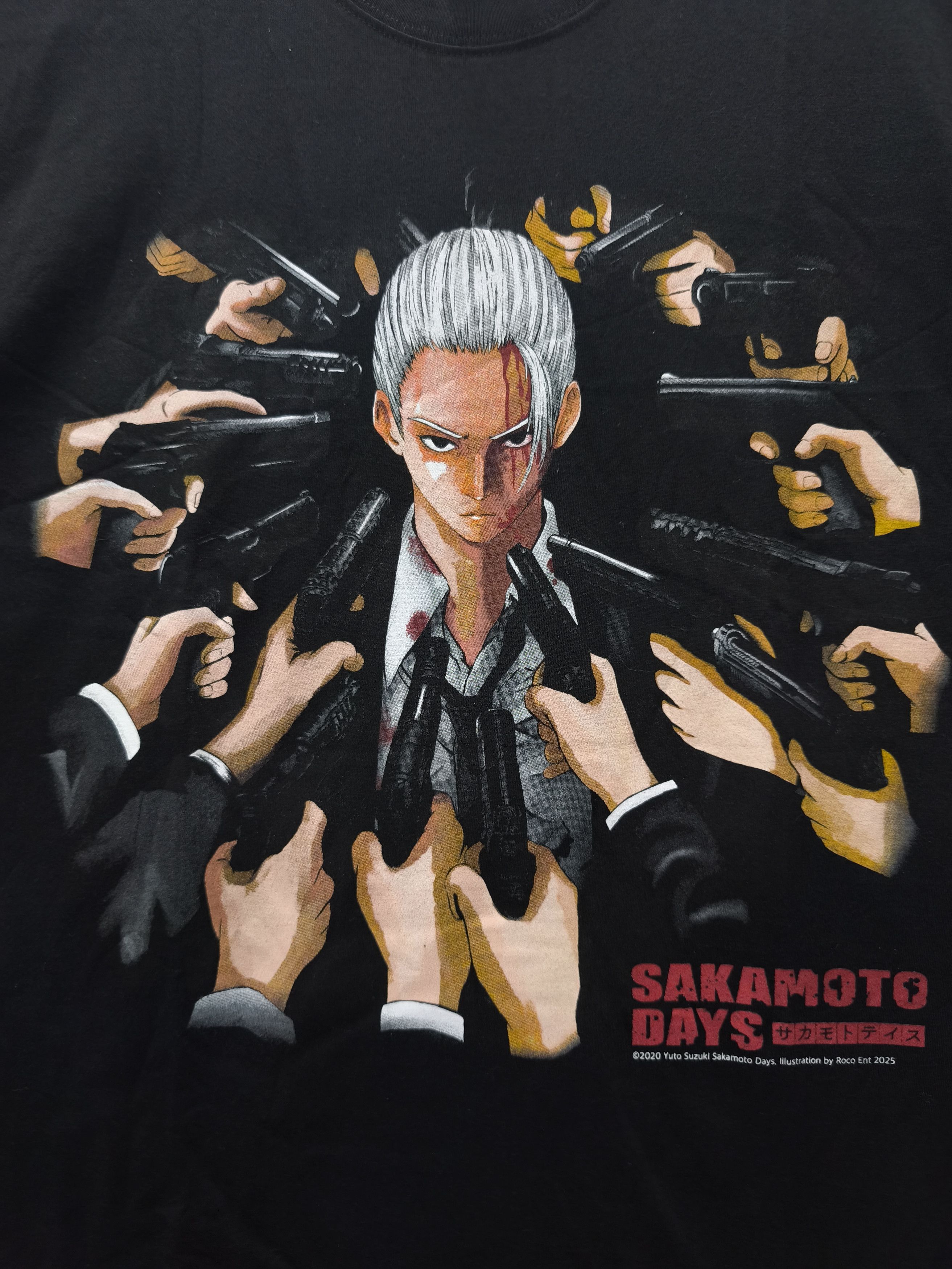 Anime Sakamoto Days Taro Sakamoto T-shirt Size US XL / EU 56 / 4 - 2 Thumbnail