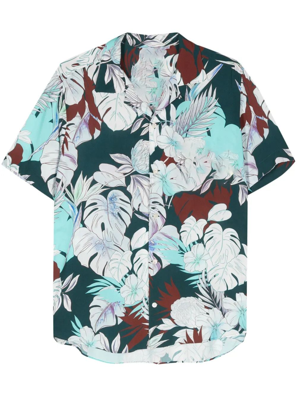 Other Floral Short Sleeve Shirt – Tropical Casual Men’s Style Size US XL / EU 56 / 4 - 1 Thumbnail