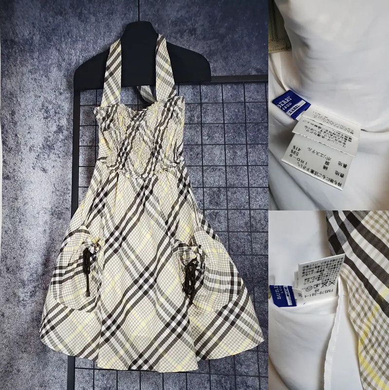 Burberry Burberry Summer Khaki Check Dress Size S Size S / US 4 / IT 40 - 1 Thumbnail
