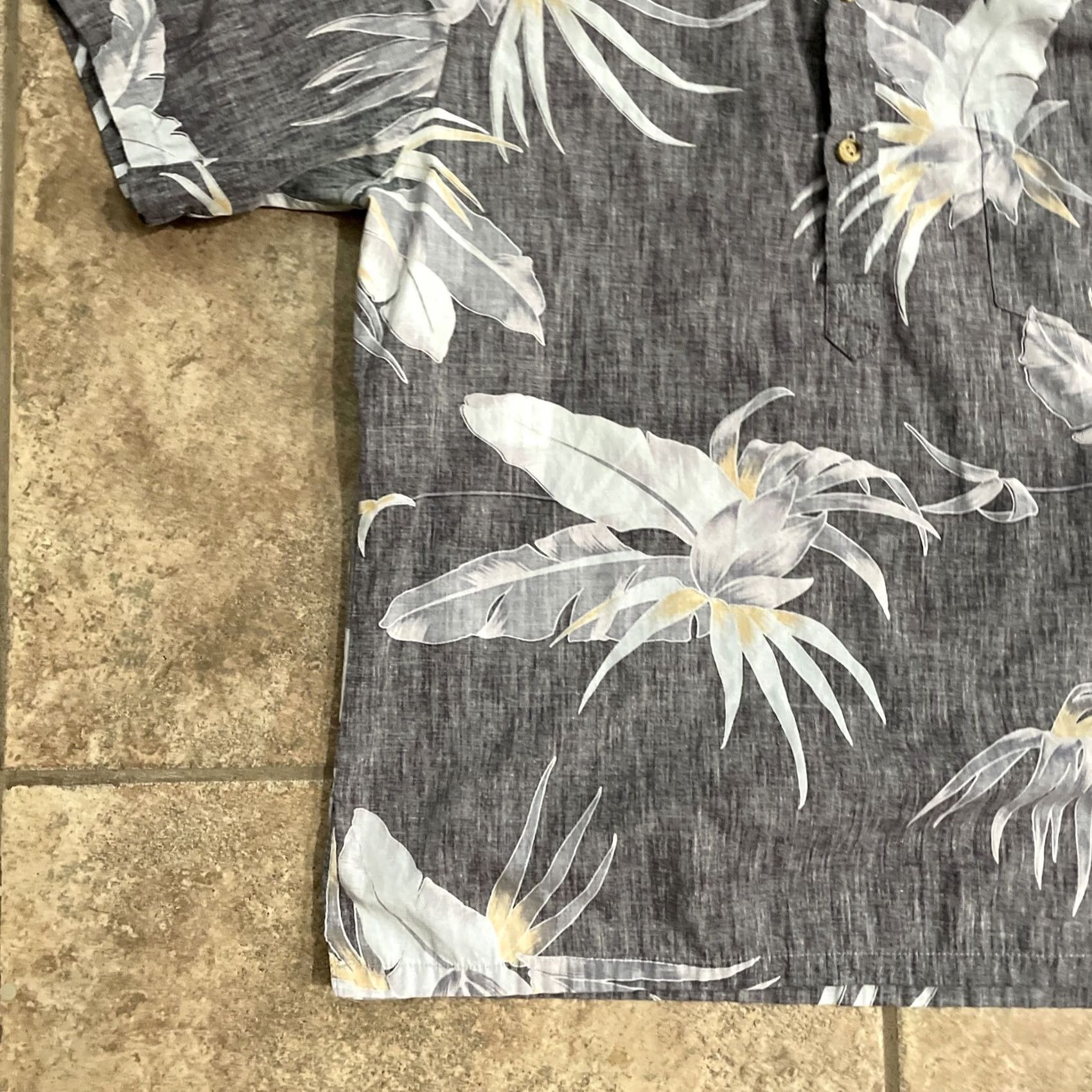 Vintage VTG Cooke Street Honolulu reversible floral print button-down shirt Mens L Size US L / EU 52-54 / 3 - 3 Thumbnail