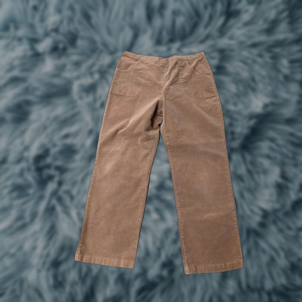 Vintage VINTAGE French Laundry Women Pants Corduroy Brown 34"-36" Waist Large L 36 in Mens? Size 25" / US 0 / IT 36 - 1 Thumbnail