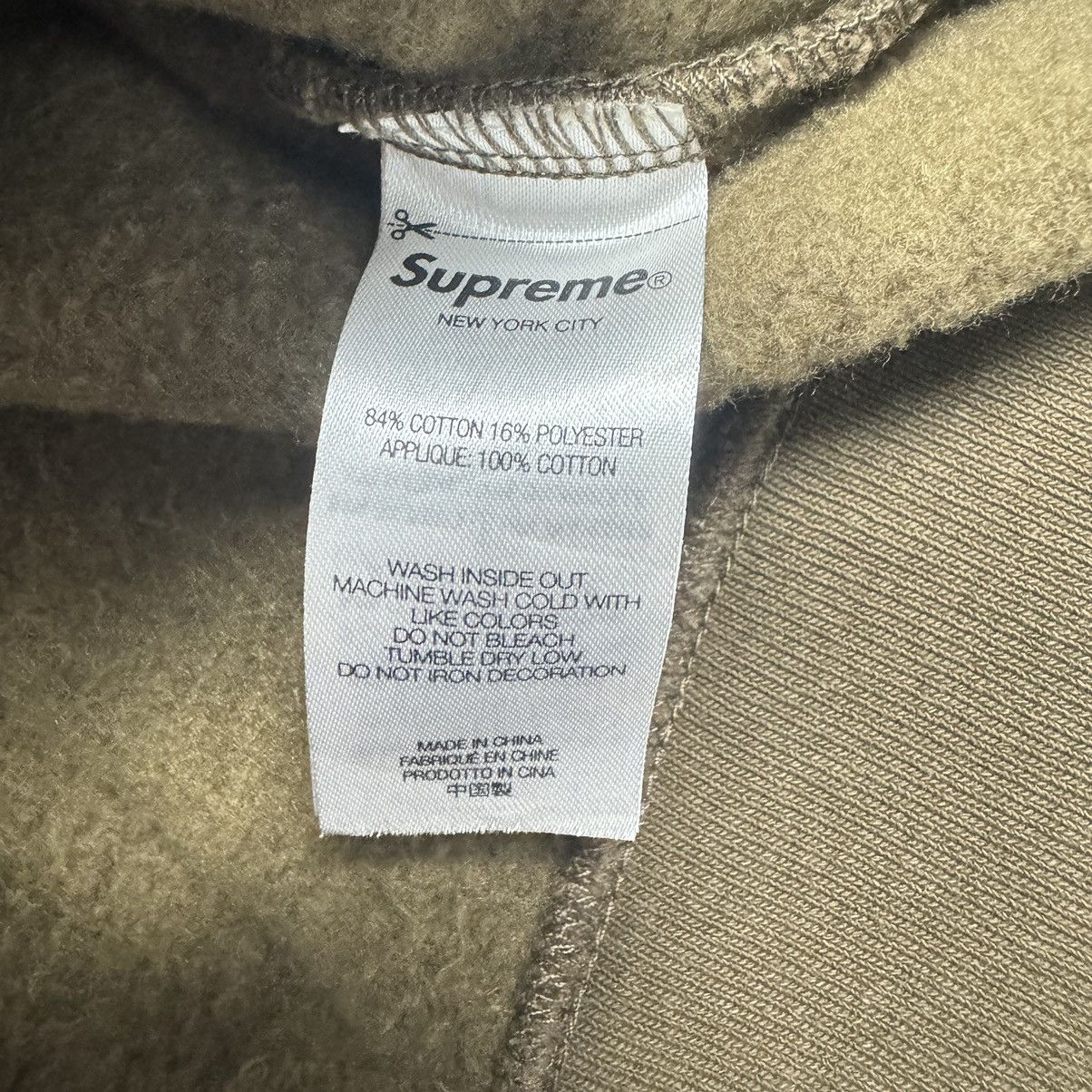 Supreme Supreme Wrapped Half Zip Hooded Sweatshirt Dusty Brown SS24 Size US XXL / EU 58 / 5 - 8 Thumbnail