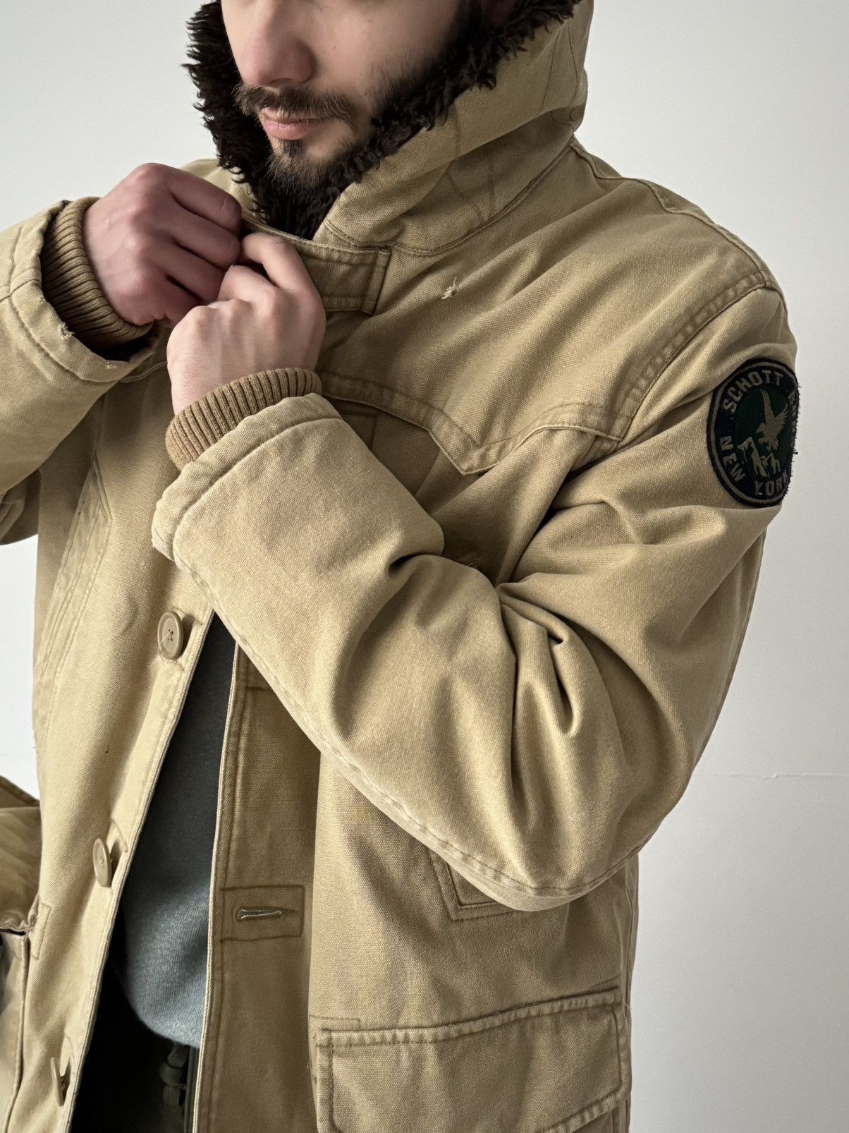 Schott 1990s Vintage Schott Rancher Western USA Parka Size US M / EU 48-50 / 2 - 2 Thumbnail