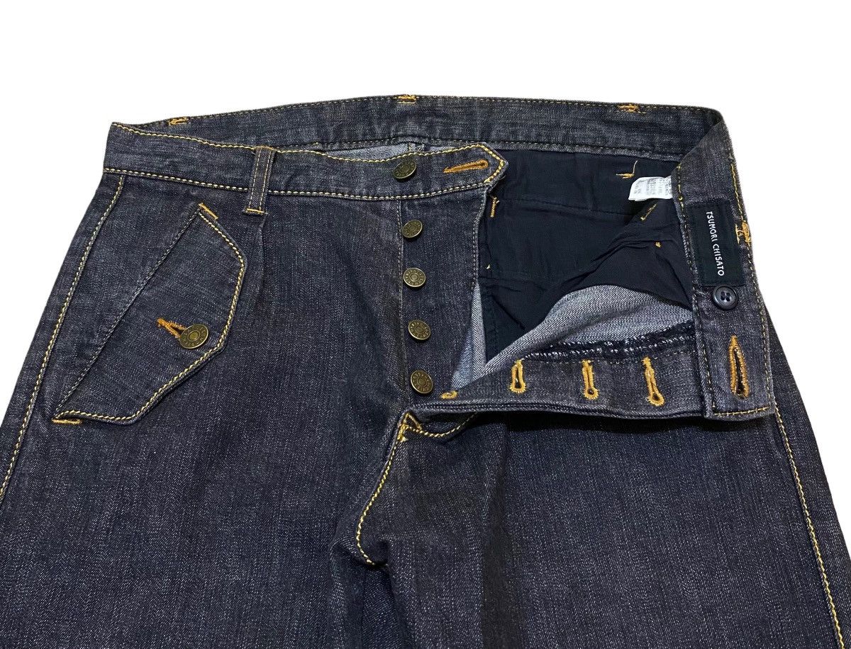Tsumori Chisato Rare Design Vintage Tsumori Chisato Issey Miyake Jeans 2000s Size US 31 - 6 Thumbnail
