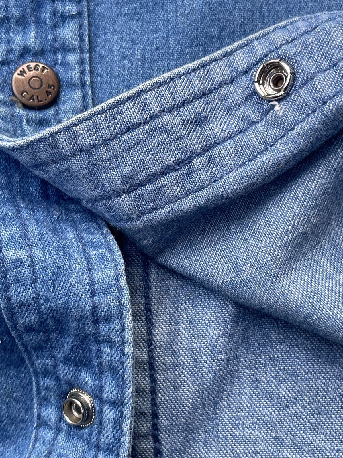 Acme Clothing Vintage Acme Western Denim Shirt Size US M / EU 48-50 / 2 - 11 Thumbnail