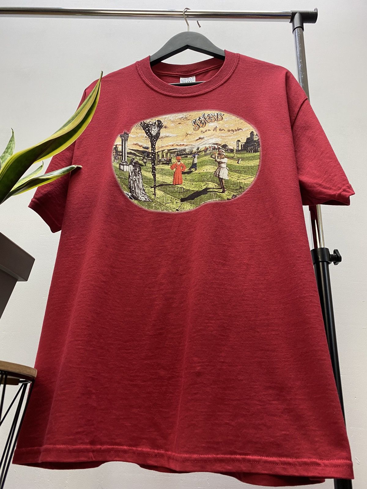 Band Tees Rare 2007 Genesis "Turn it on again" Tee T-Shirt 00s Rock Size US XL / EU 56 / 4 - 4 Thumbnail