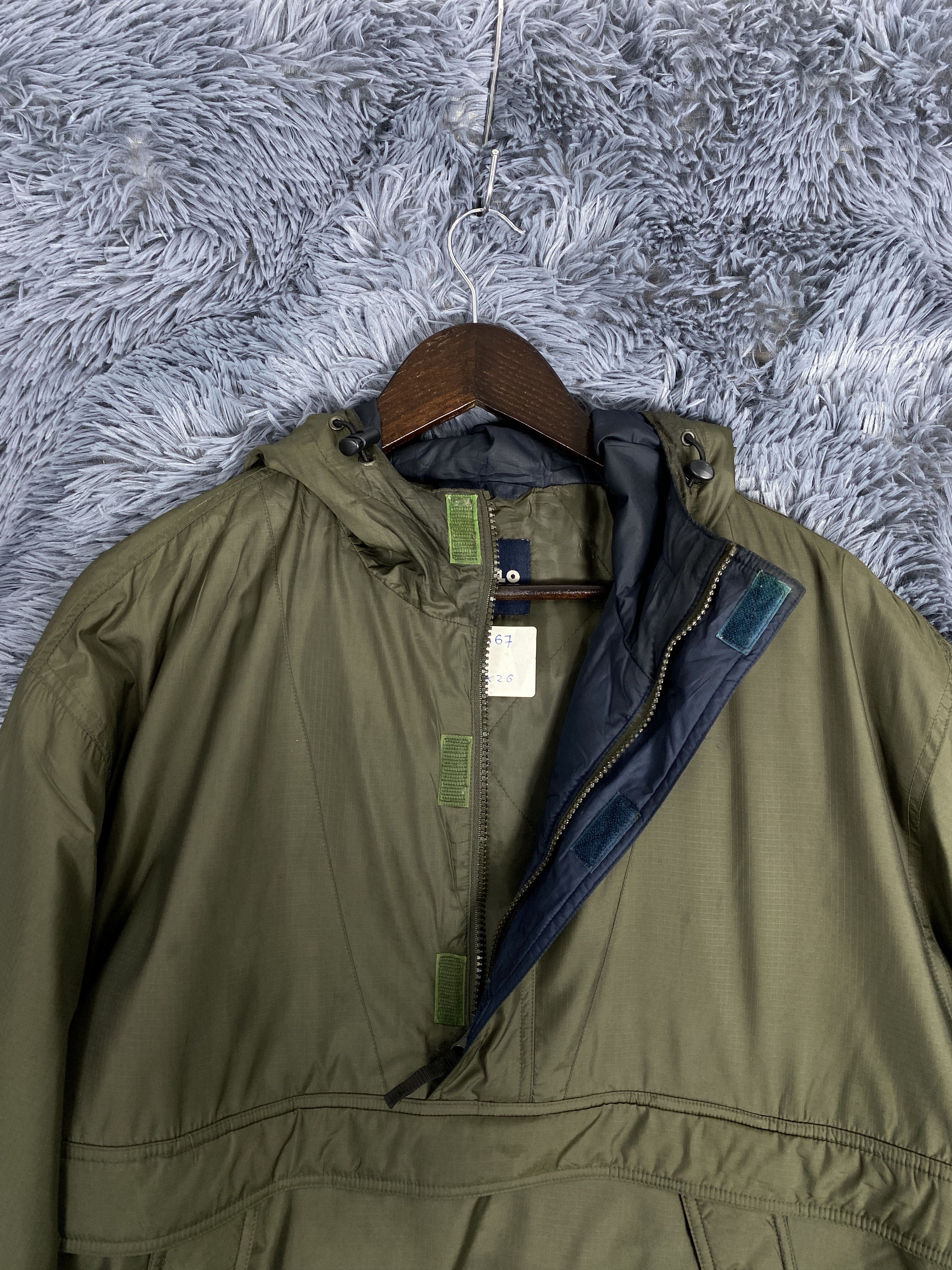 Uniqlo Vintage Uniqlo Halfzipper Hoodie Light Jacket Size US XL / EU 56 / 4 - 6 Thumbnail