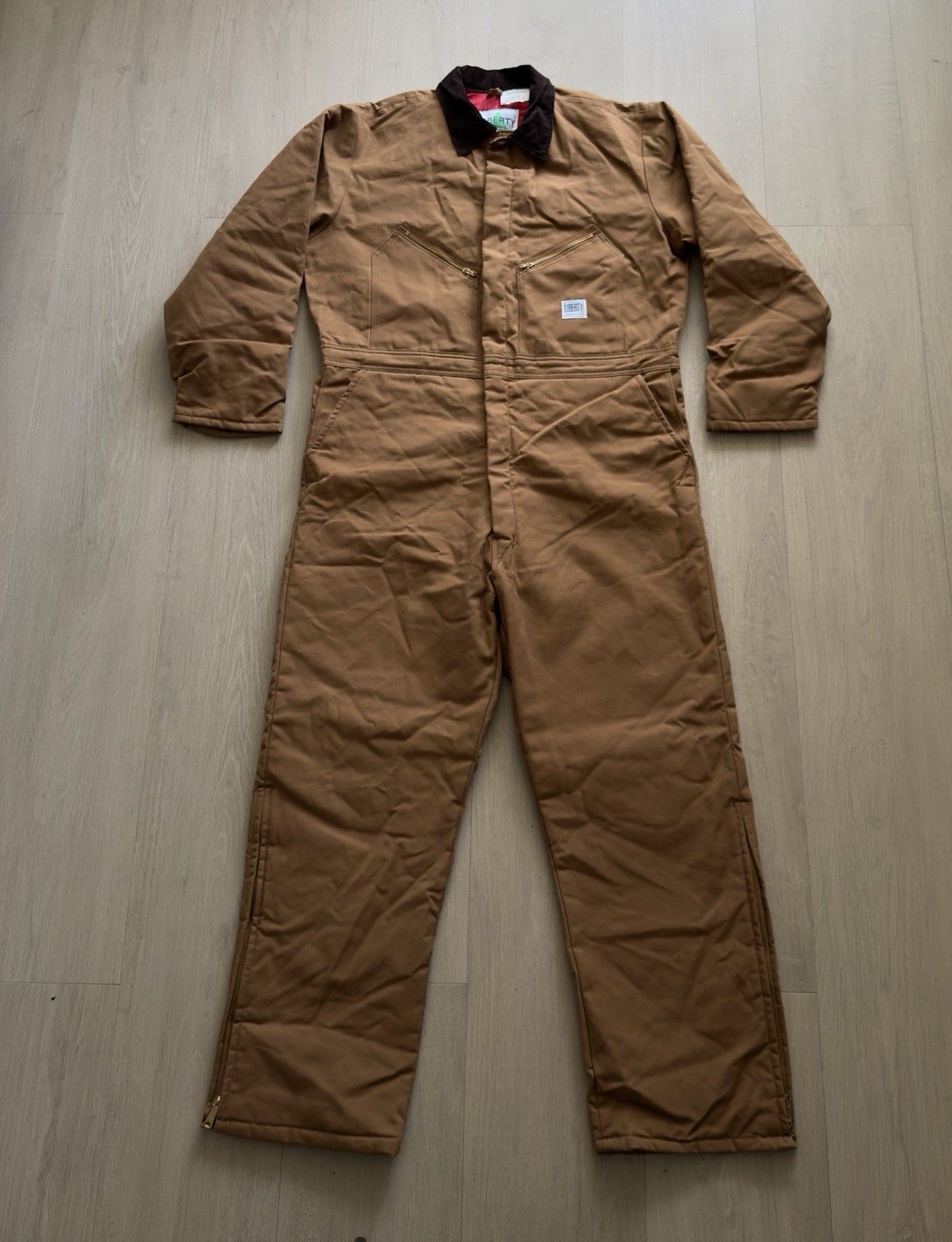 Liberty Vintage Liberty Mens Overalls Jumpsuit Canvas Workwear USA Size US 36 / EU 52 - 5 Thumbnail