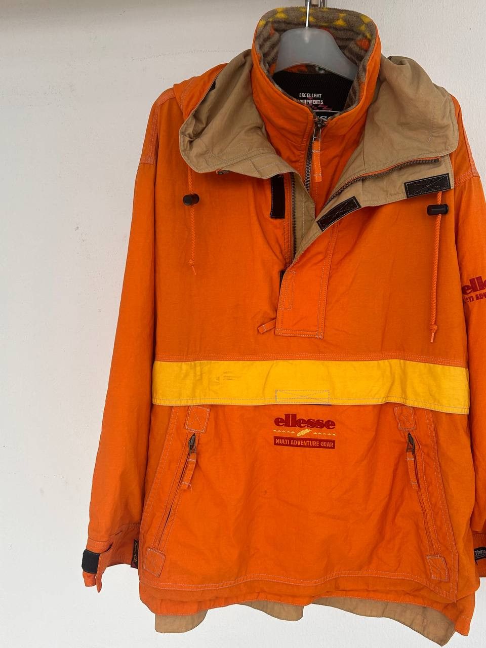 Ellesse × Vintage Orange ellesse anorak vintage. Size US XXL / EU 58 / 5 - 5 Thumbnail