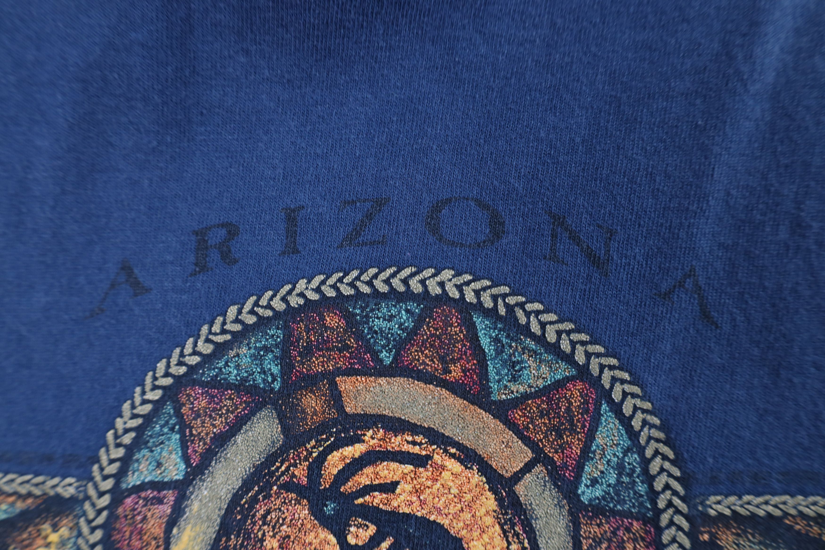 Vintage Vintage 90s Y2K Streetwear Kokopelli Short Sleeve T-Shirt Size US XL / EU 56 / 4 - 5 Thumbnail