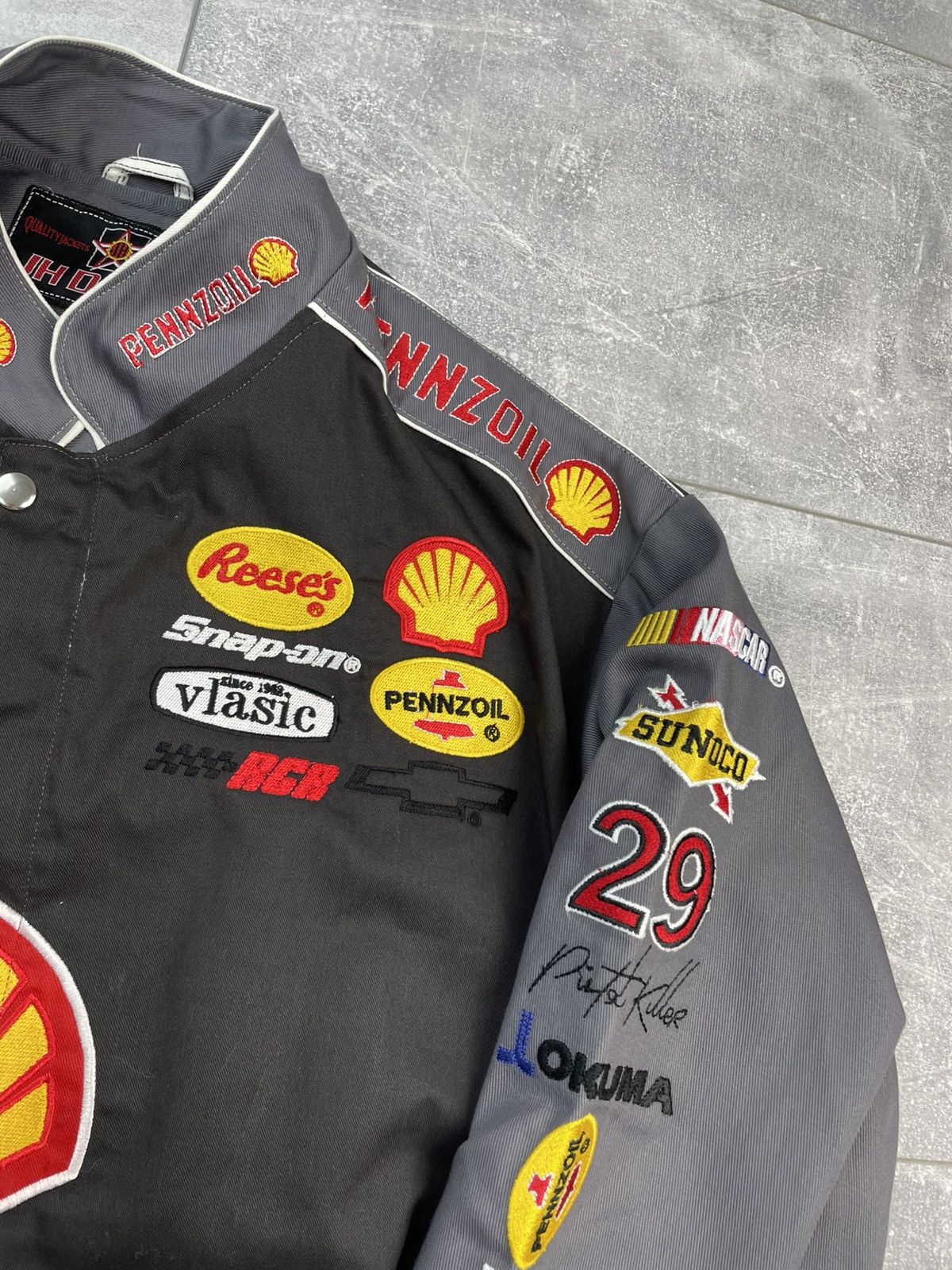 JH Design JH Design Racing Jacket Embroidery Jeff Hamilton Pennzoil Size US L / EU 52-54 / 3 - 4 Thumbnail