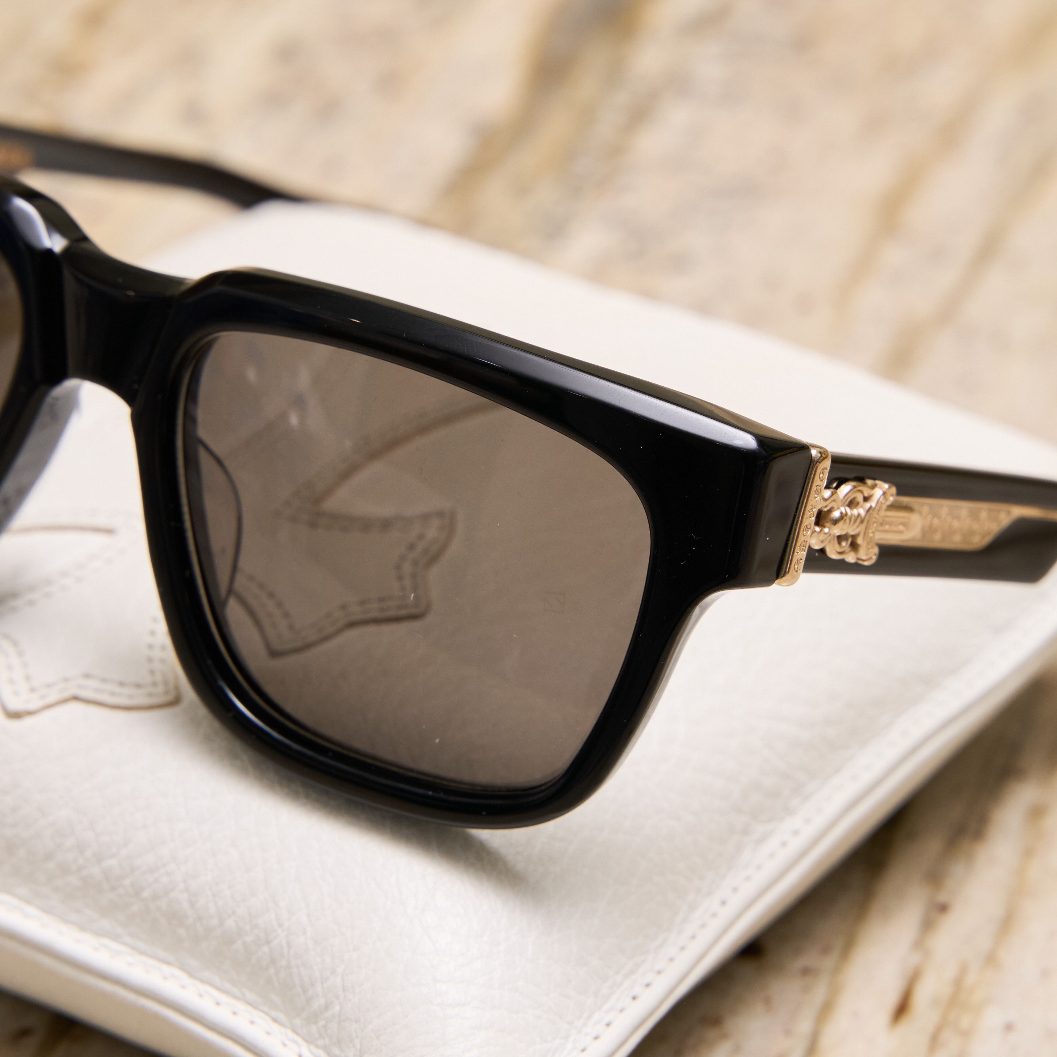 Chrome Hearts CHROME HEARTS BOX-OFFICER BLACK/18KGP Size ONE SIZE - 3 Thumbnail