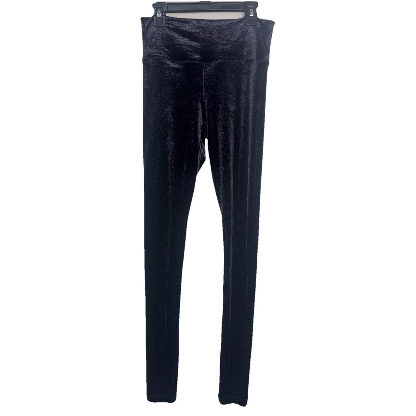 Athleta ATHLETA Women’s Velvet Leggings Size Small Black Size 27" / US 4 / IT 40 - 2 Thumbnail
