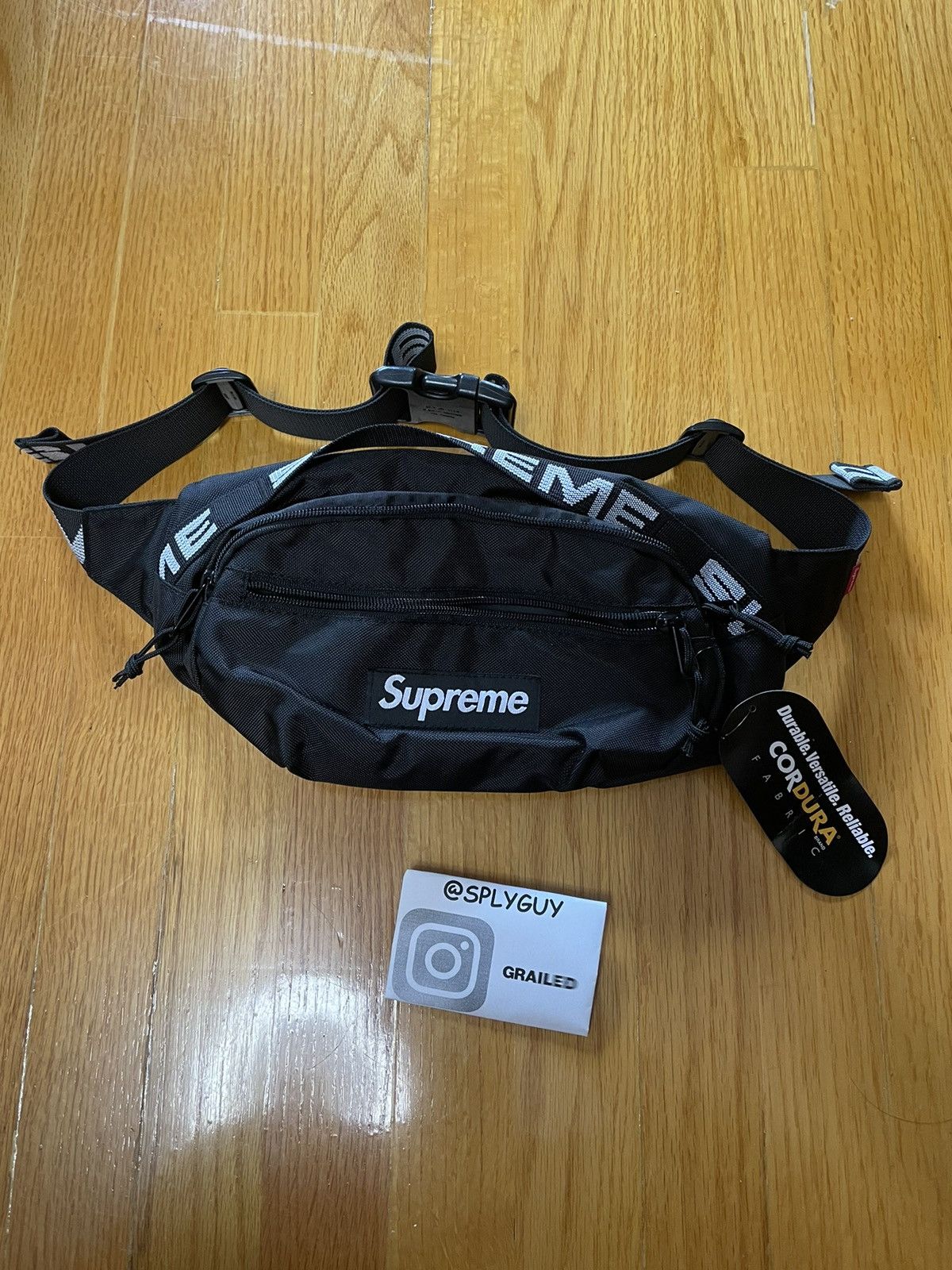 Supreme Supreme SS18 Waist Bag Black | Grailed