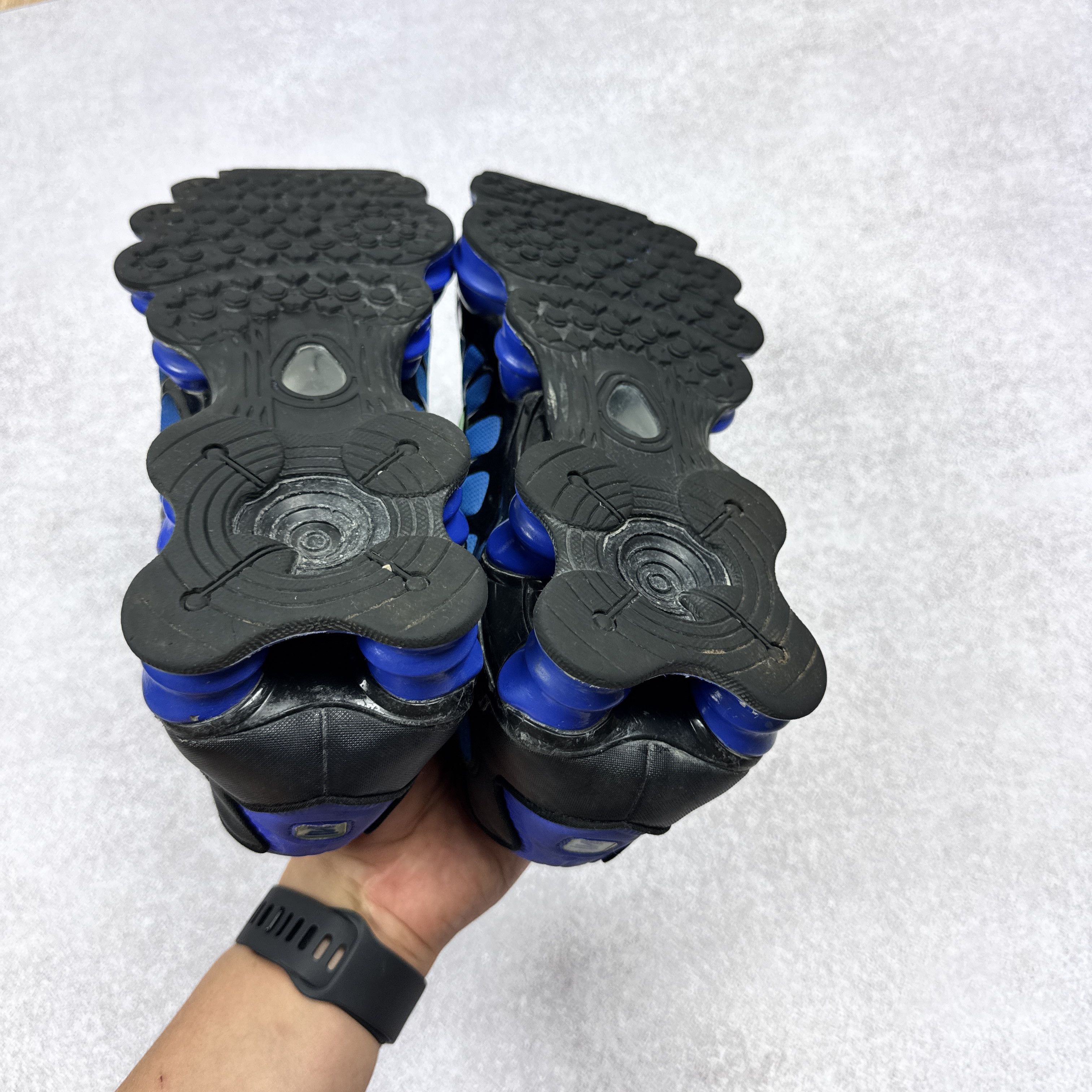 Nike Men`s Nike Shox TL AV3595-009 Blue Sneakers Size 44 / 28cm Size US 11 / EU 44 - 9 Thumbnail