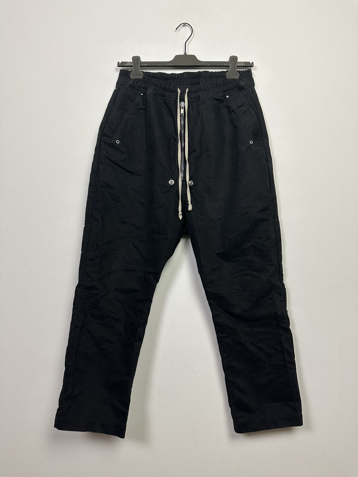 Rick Owens Drkshdw DRKSHDW Moleskin Bela Trousers Size US 34 / EU 50 - 1 Thumbnail