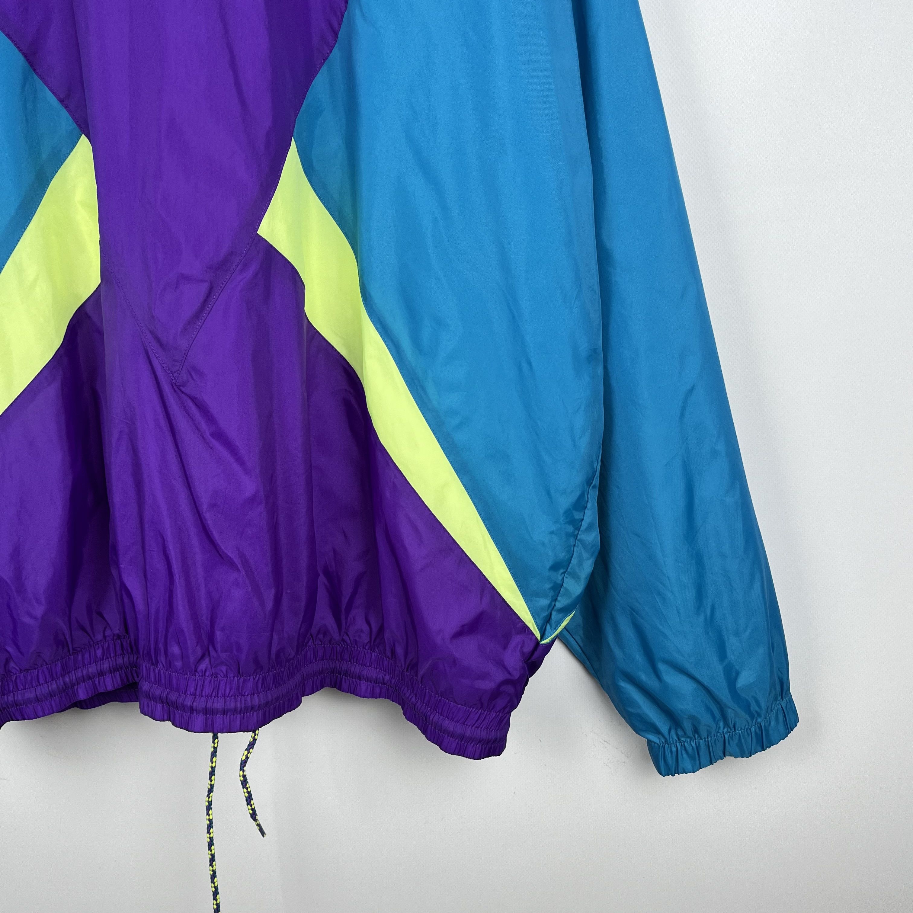 Nike Vintage Nike Multicolour Nylon Light Track Jacket 90’s Size US XXL / EU 58 / 5 - 22 Thumbnail