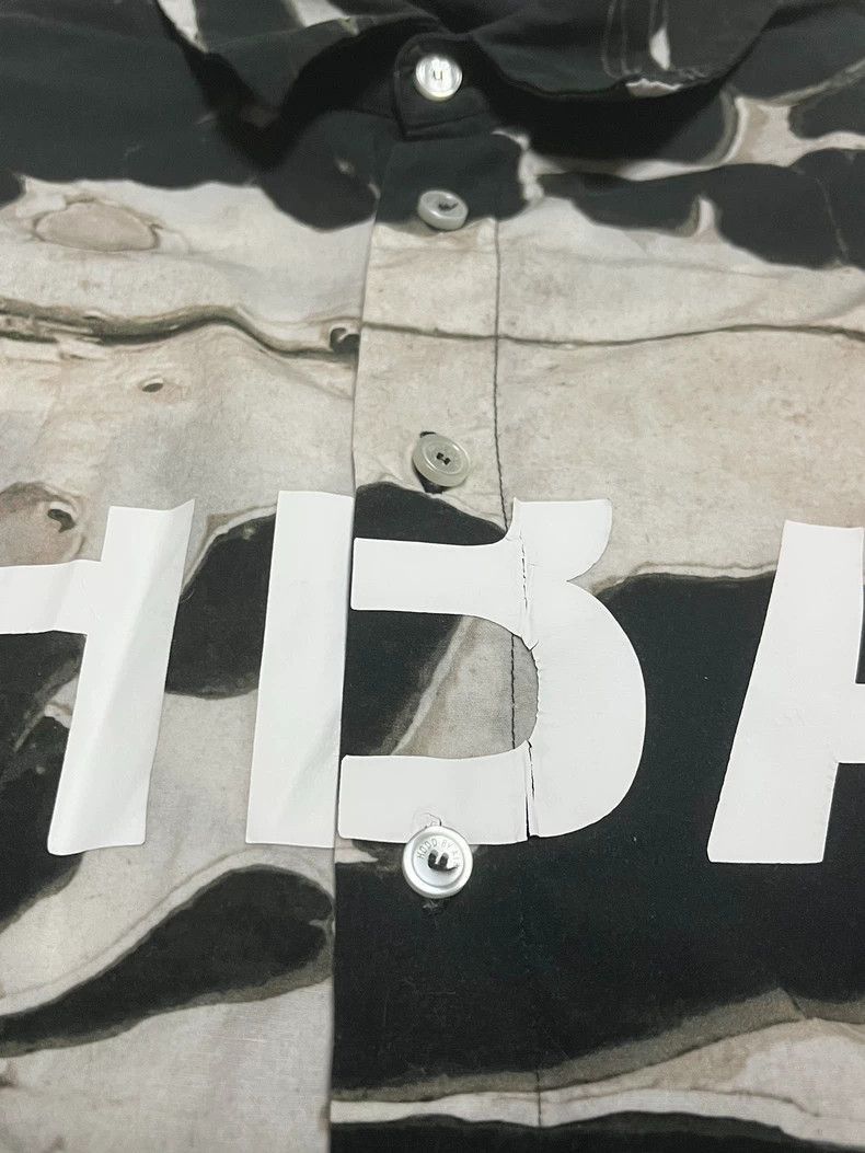 Hood By Air Hood By Air Creative HBA 16SS Cracked Shirt-2507 Size US M / EU 48-50 / 2 - 3 Thumbnail