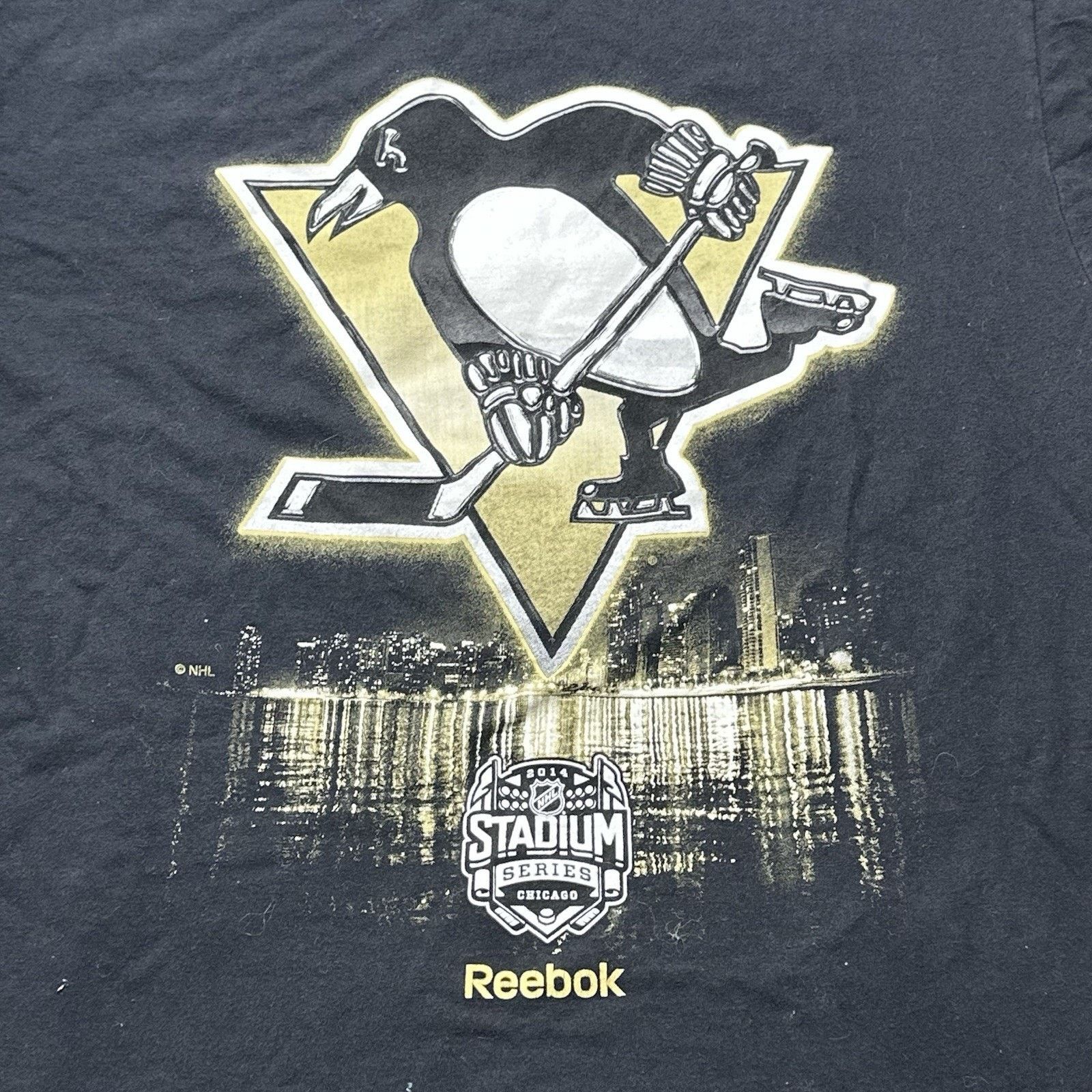 Reebok Reebok NHL Pittsburgh Penguins Medium 2014 Stadium TShirt Size US M / EU 48-50 / 2 - 5 Thumbnail