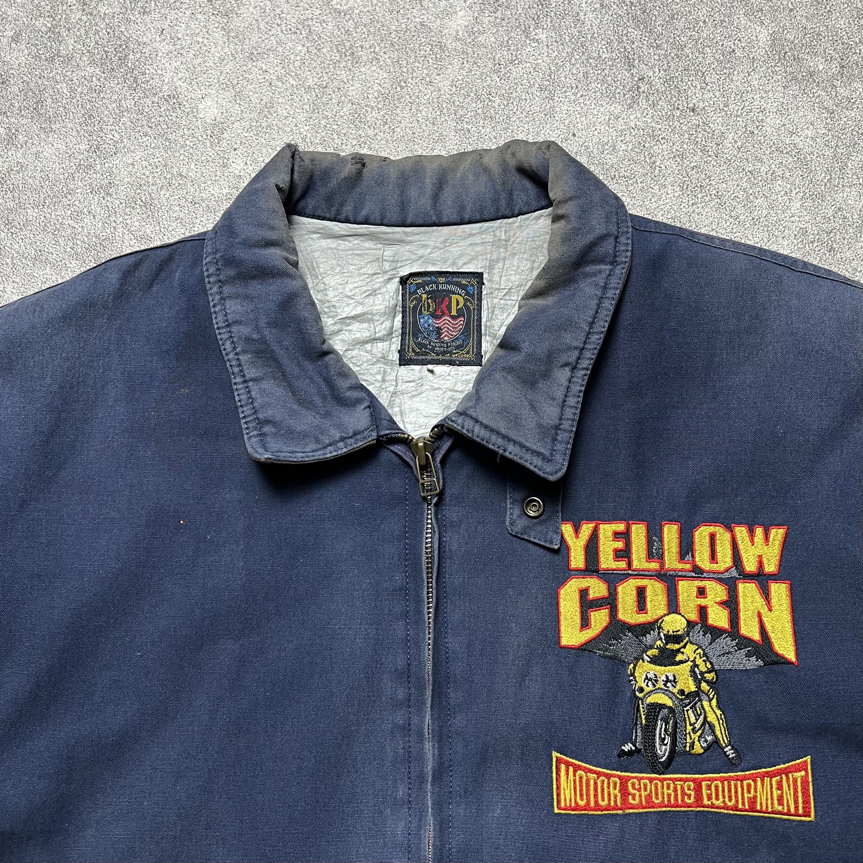 Schott × Vintage × YELLOW CORN Yellow Corn Rider's Jacket Size US L / EU 52-54 / 3 - 2 Thumbnail