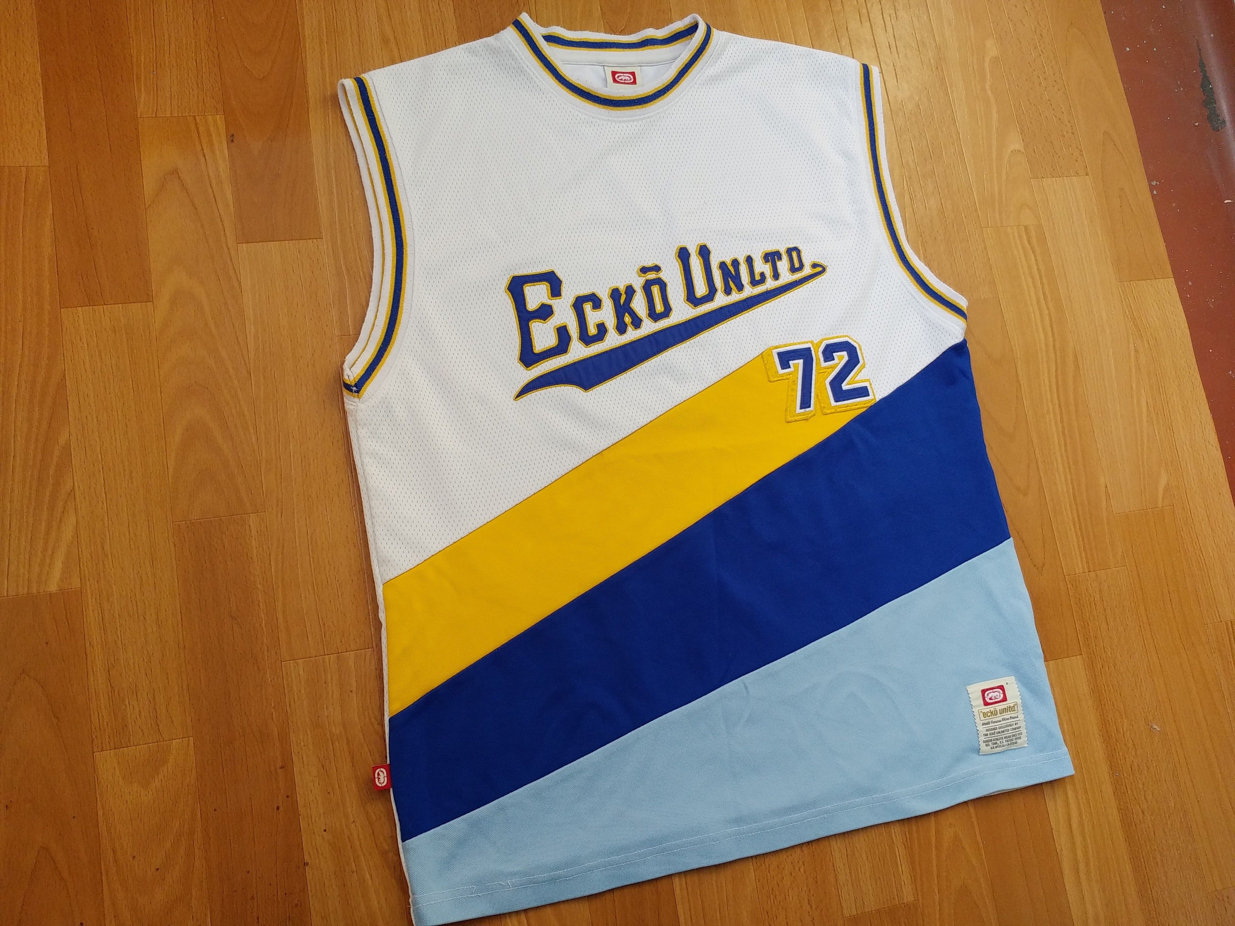 Ecko Unltd. ECKO UNLTD t-shirt, vintage basketball tank 90s 1990s size M Size US M / EU 48-50 / 2 - 2 Thumbnail