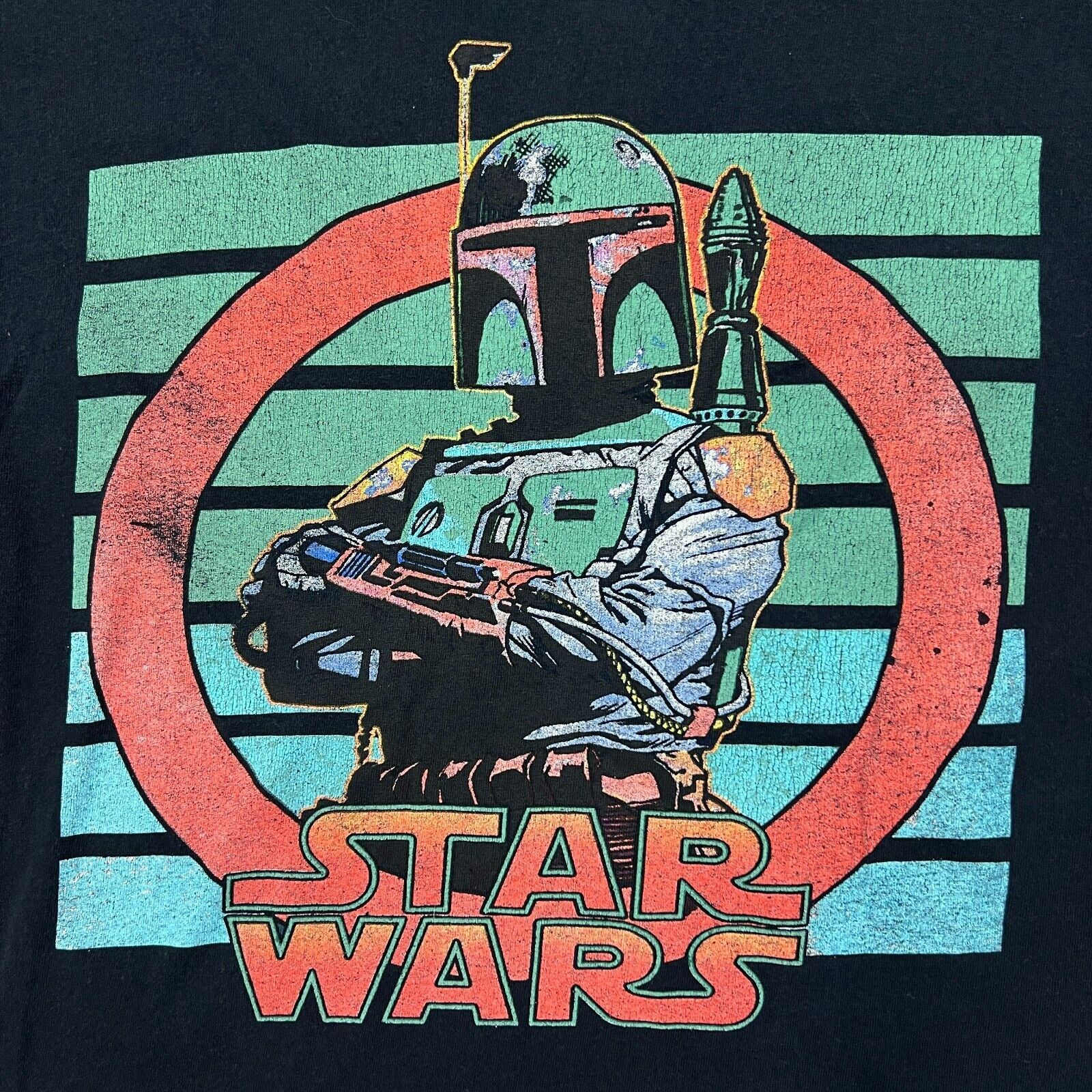 Star Wars × Vintage Star Wars T Shirt Large Boba Fett Movie Short Sleeve Tee Size US L / EU 52-54 / 3 - 2 Thumbnail