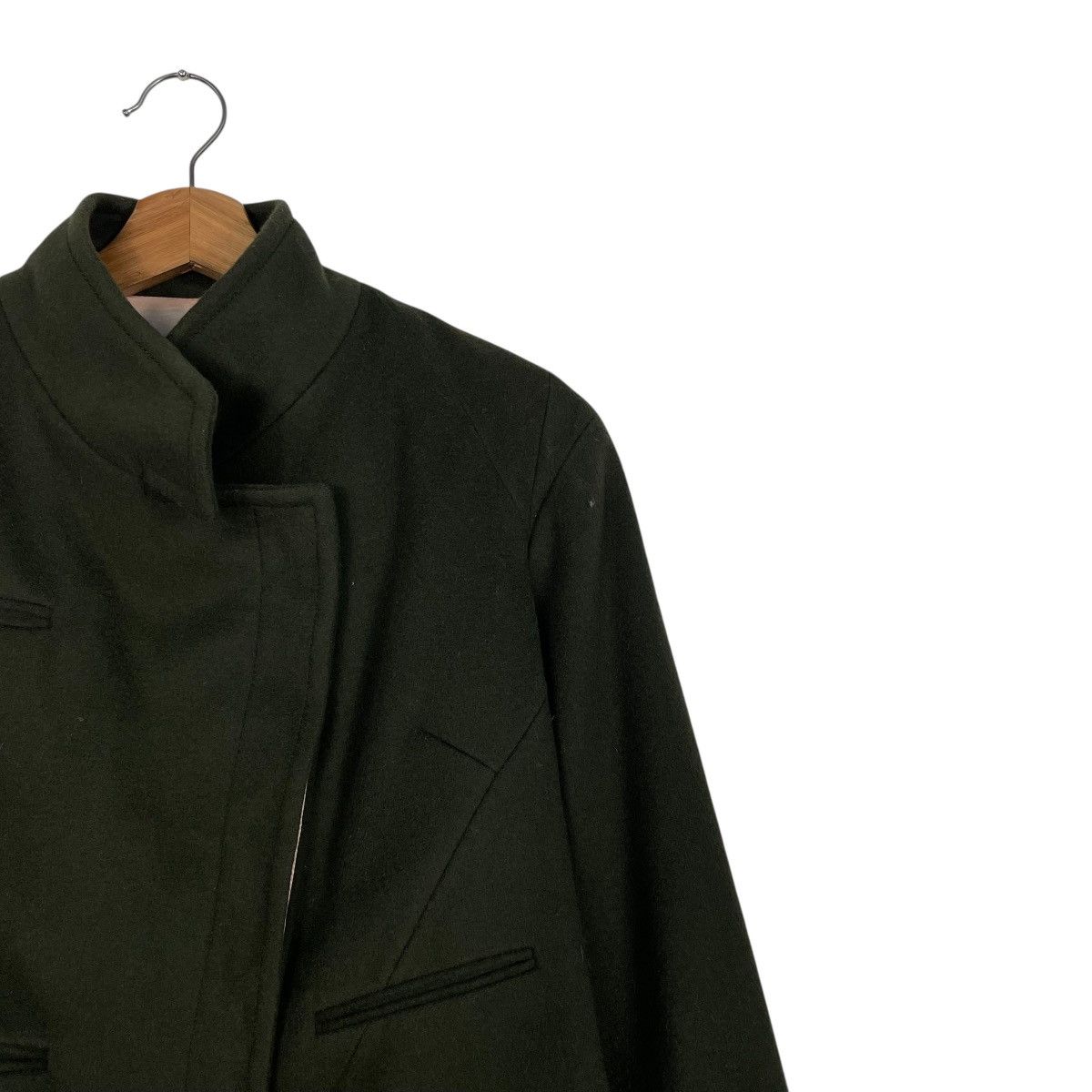 ANTEPRIMA Anteprima Asymmetrical Design Casual Wool Jacket Size XS / US 0-2 / IT 36-38 - 5 Thumbnail