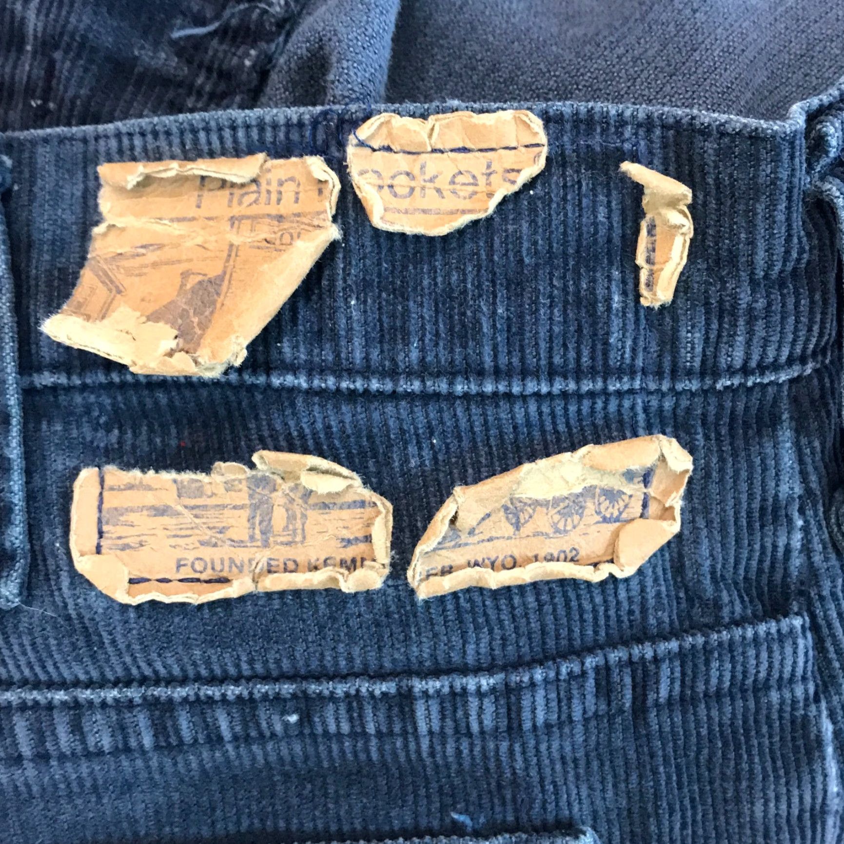 JCPenney JC Penney Men Jeans 36X30 Straight Blue Denim Flat Front Mid Rise 5-Pocket Regular Stretch Button Closure Size US 36 / EU 52 - 6 Thumbnail
