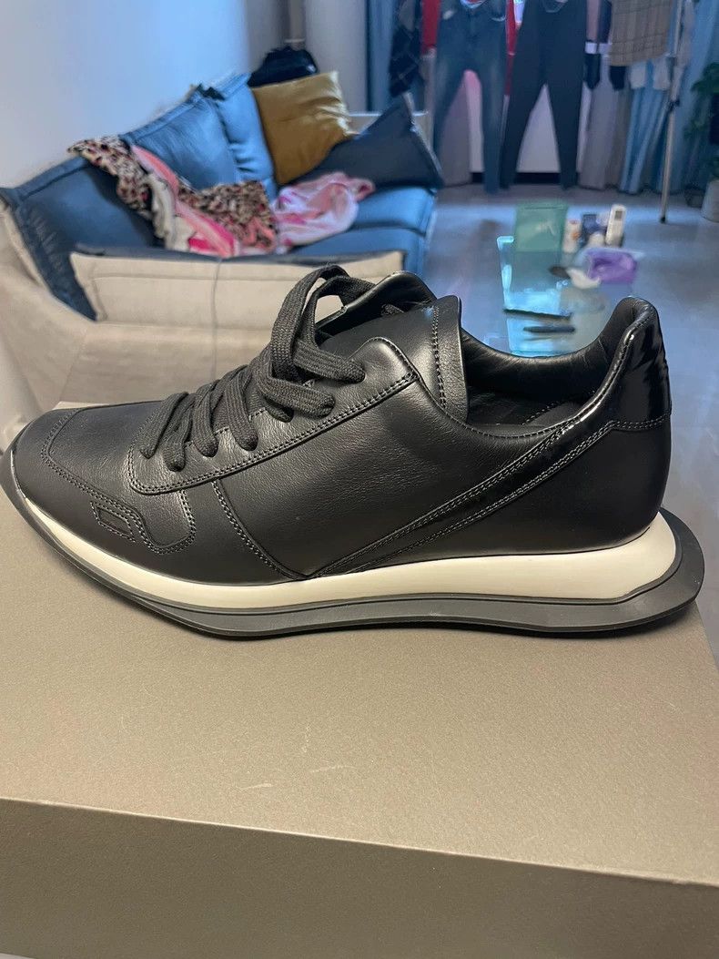 Rick Owens Sneakers in Soft Leather Size 41