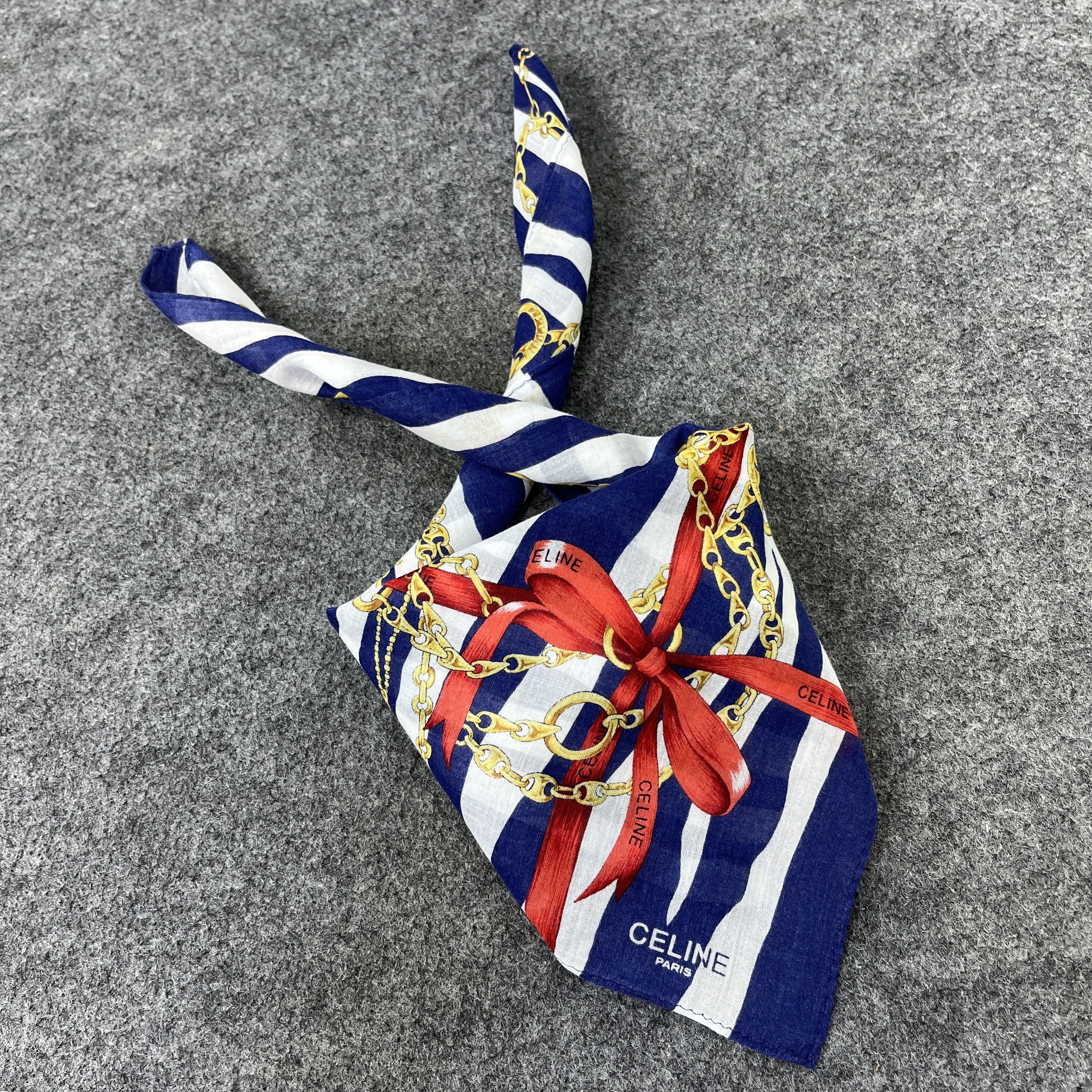 Celine Celine Handkerchief / Bandana / Neckerchief B690 Size ONE SIZE - 8 Thumbnail
