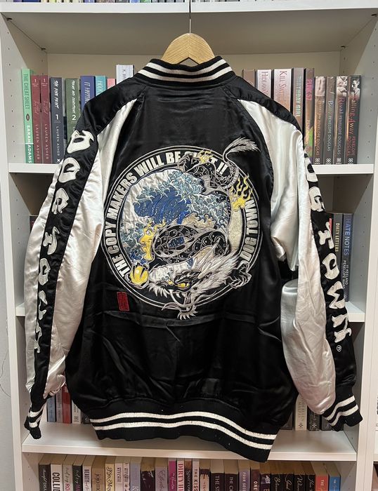 Japanese Brand Dog Town Black Dragon Japanese Sukajan | Grailed