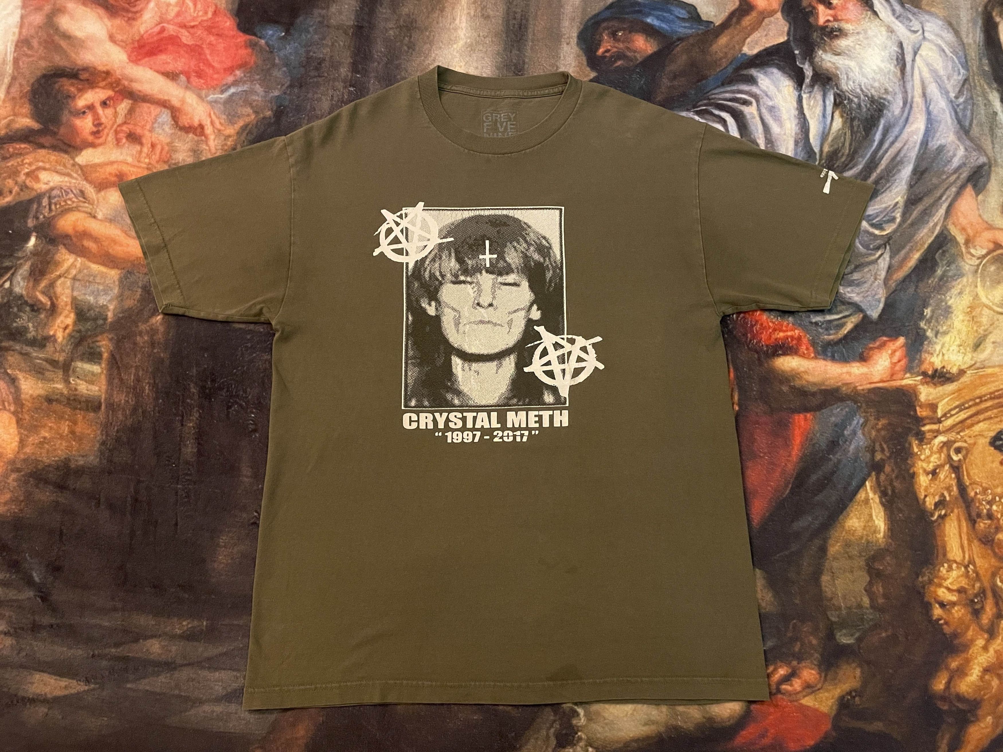Fuck The Population × G59 Records DJ Crystal Meth Tee Size US L / EU 52-54 / 3 - 1 Thumbnail